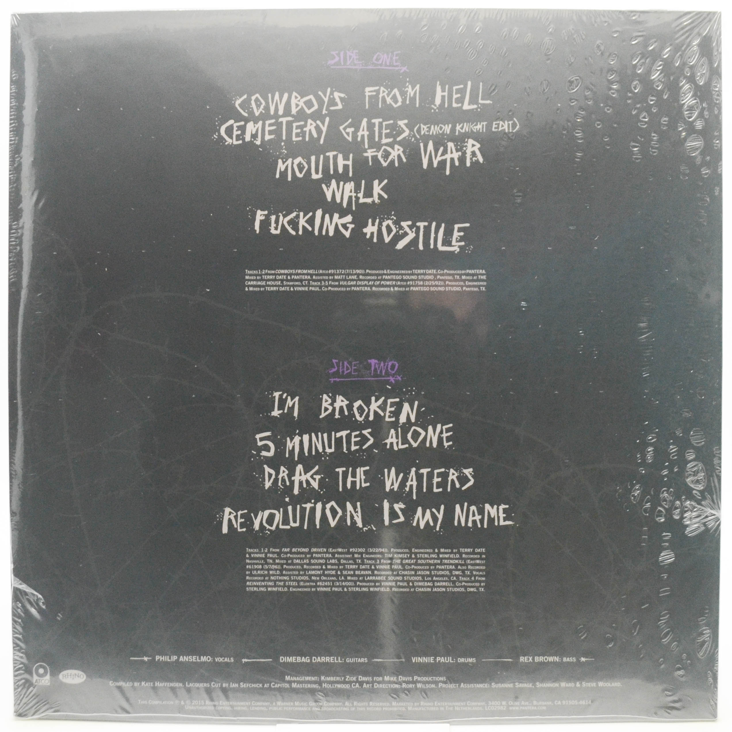 Pantera — History Of Hostility, 2015