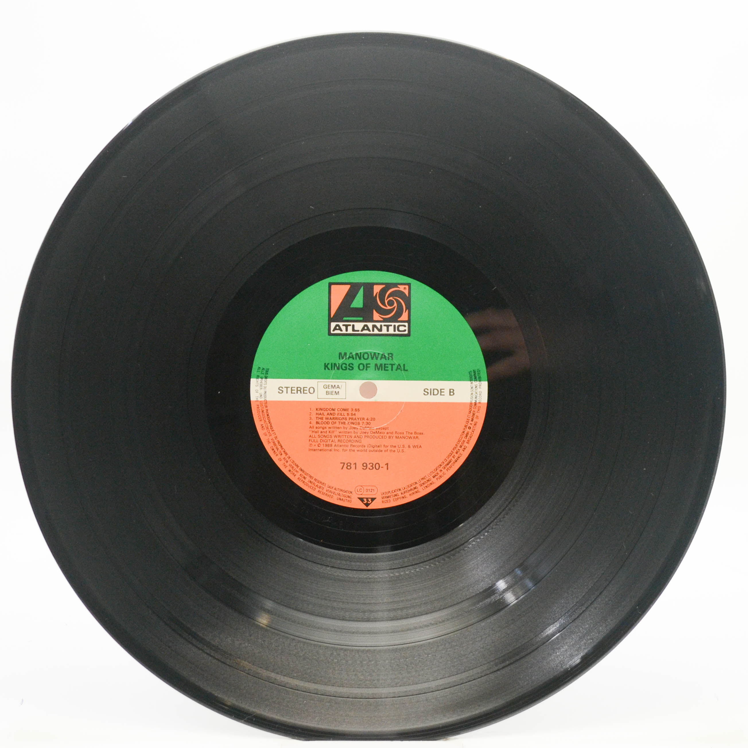 Manowar — Kings Of Metal, 1988