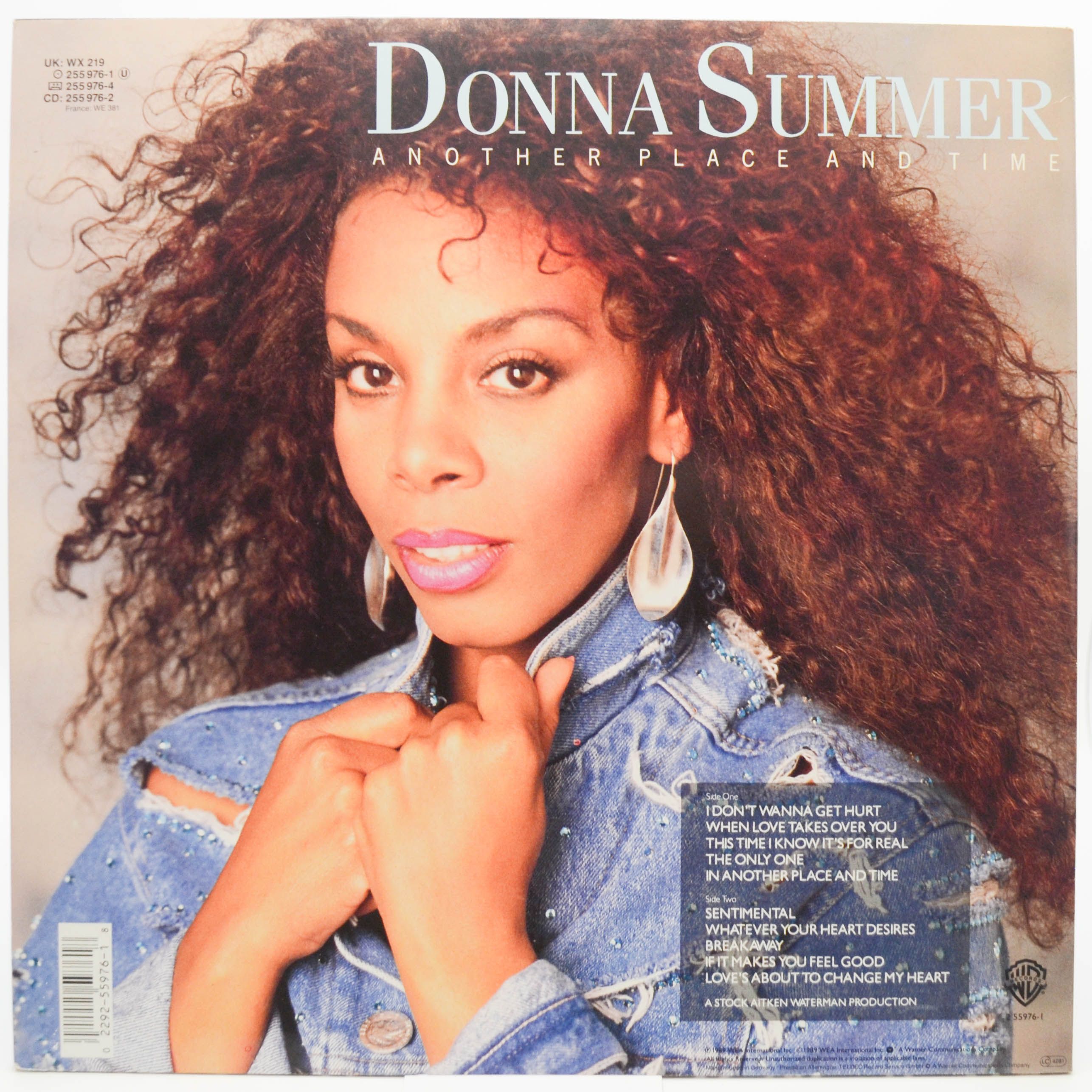 Donna Summer — Another Place And Time, 1989