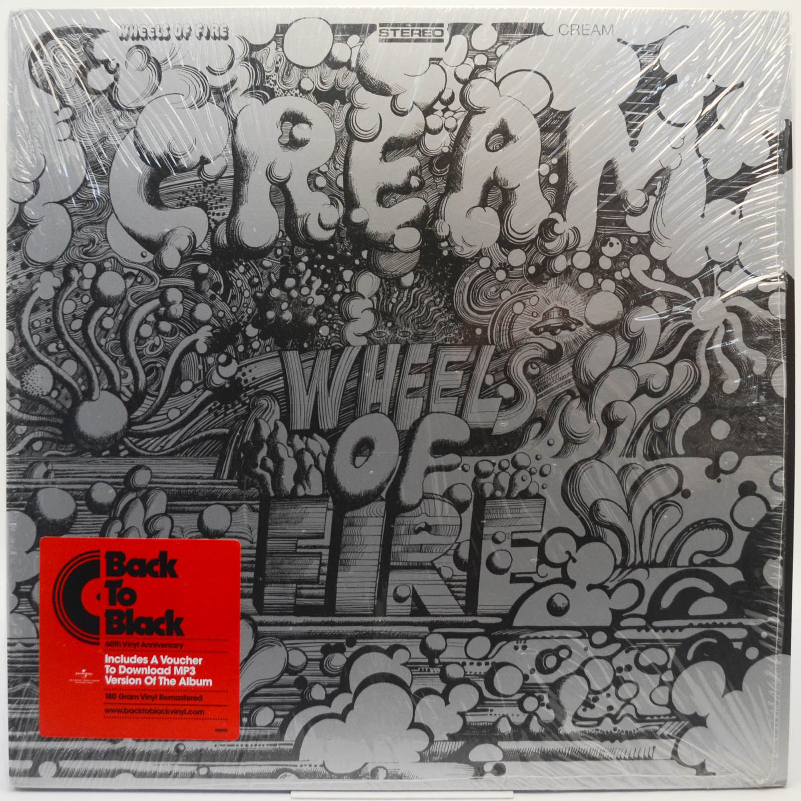 Cream — Wheels Of Fire (2LP), 1968