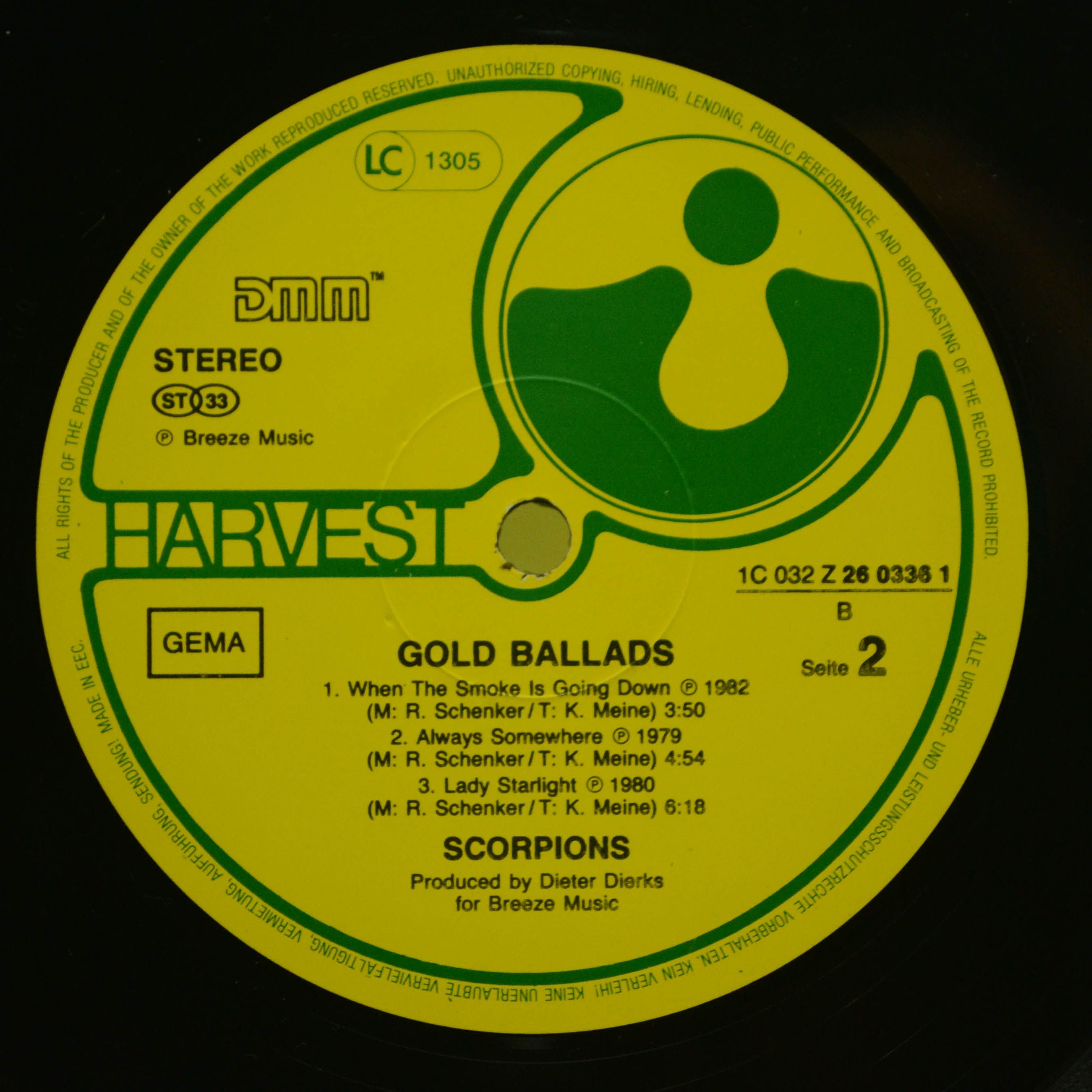 Scorpions — Gold Ballads, 1984