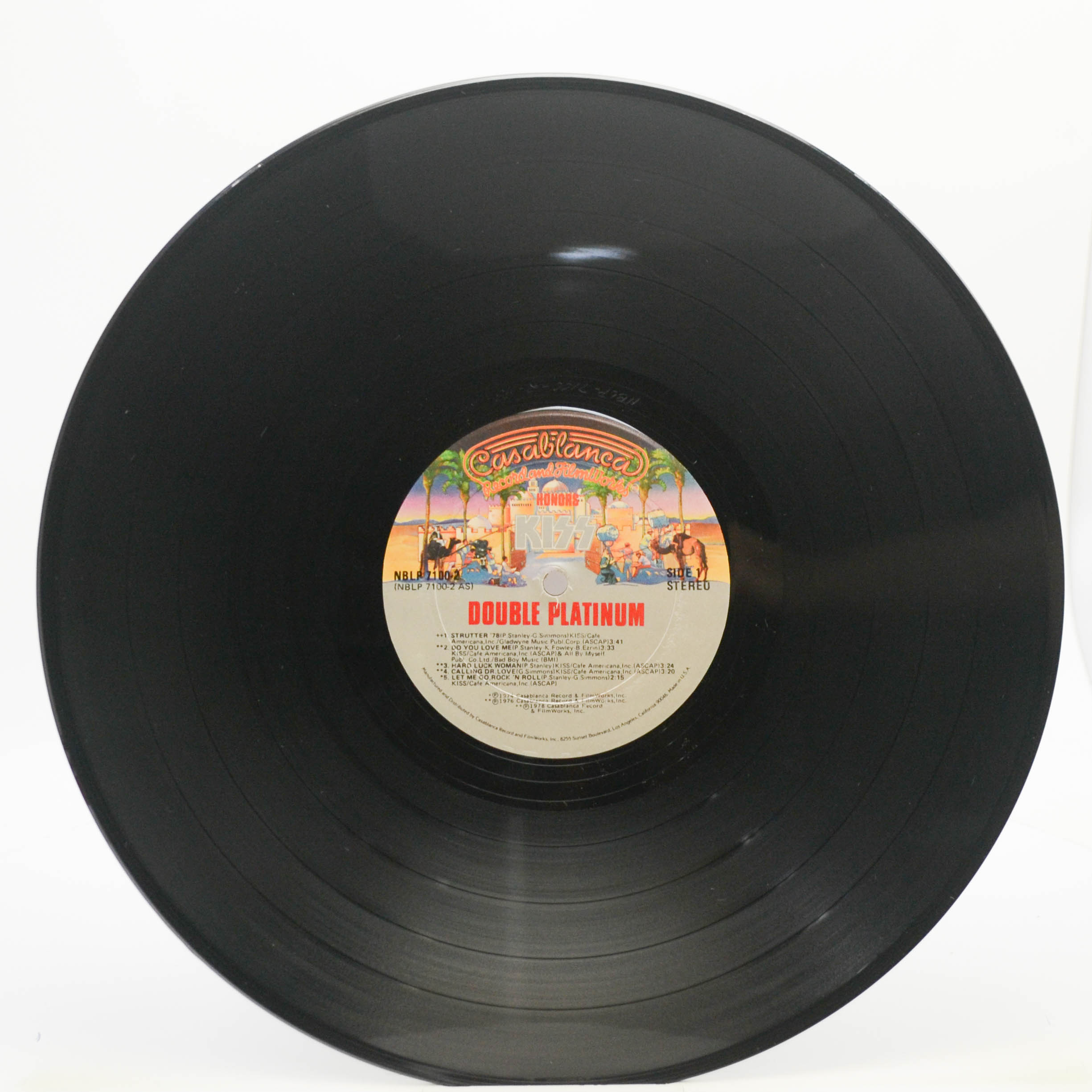 Виниловая пластинка Kiss — Double Platinum (2LP, 1-st, USA), 1978