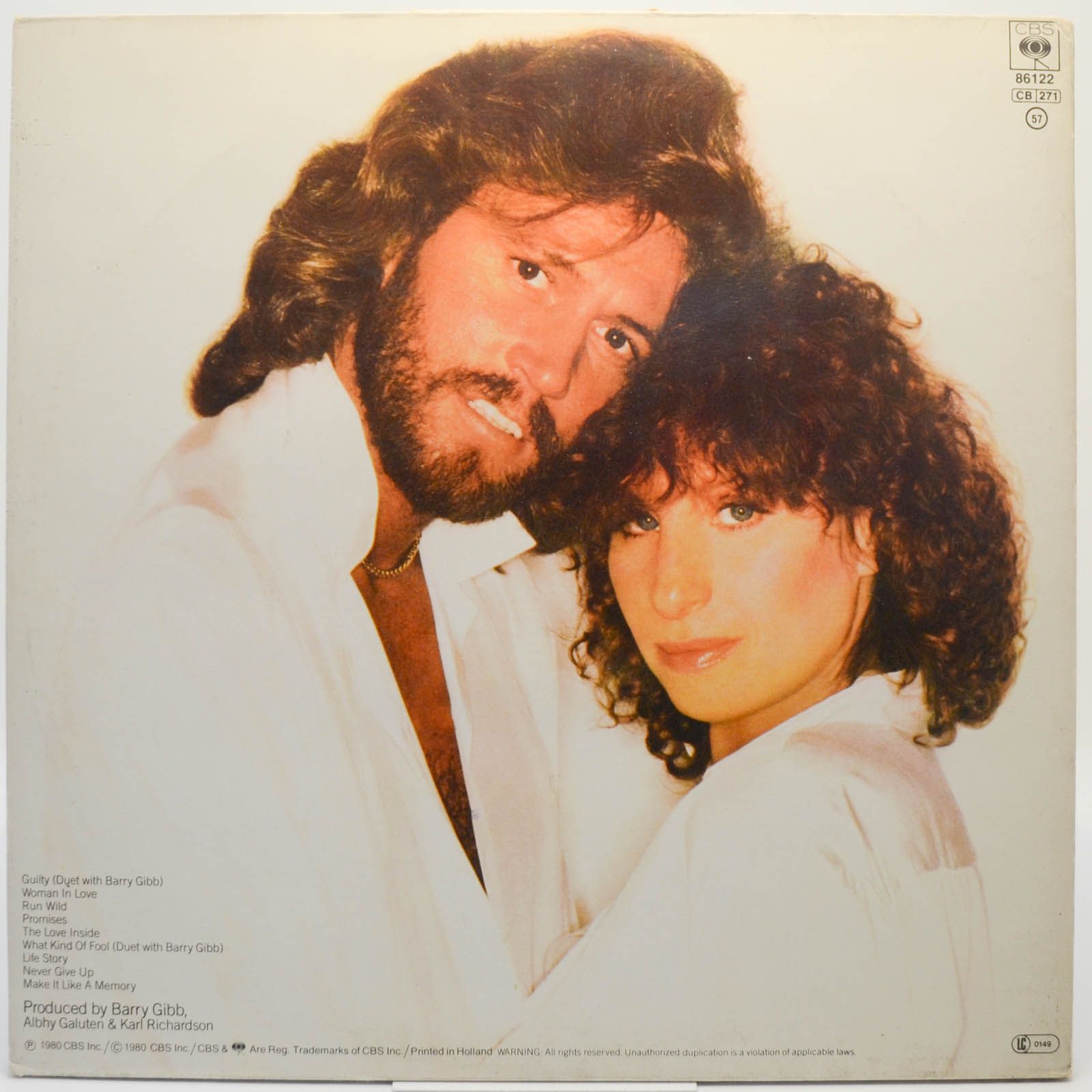 Streisand — Guilty, 1980