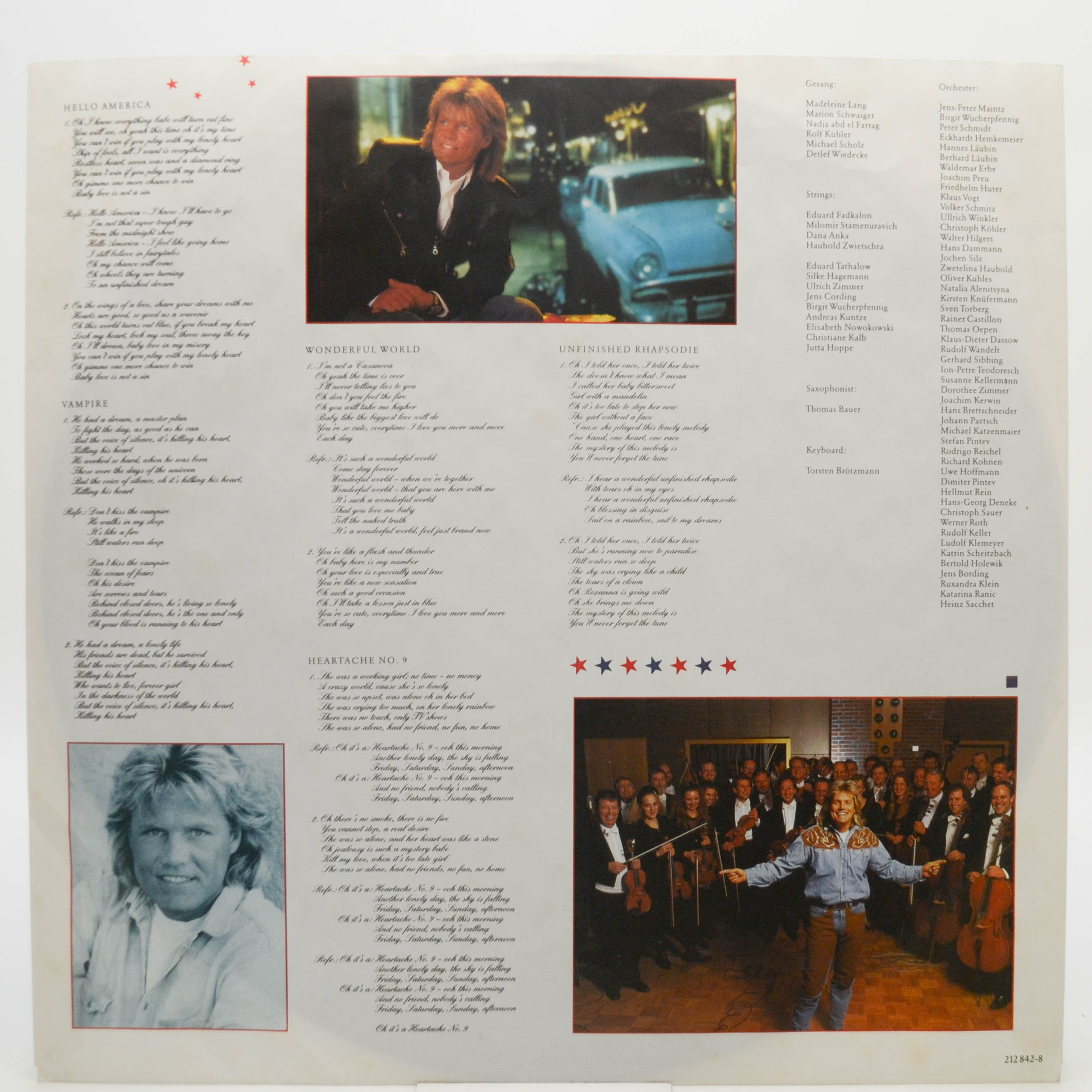 Blue System — Hello America, 1992