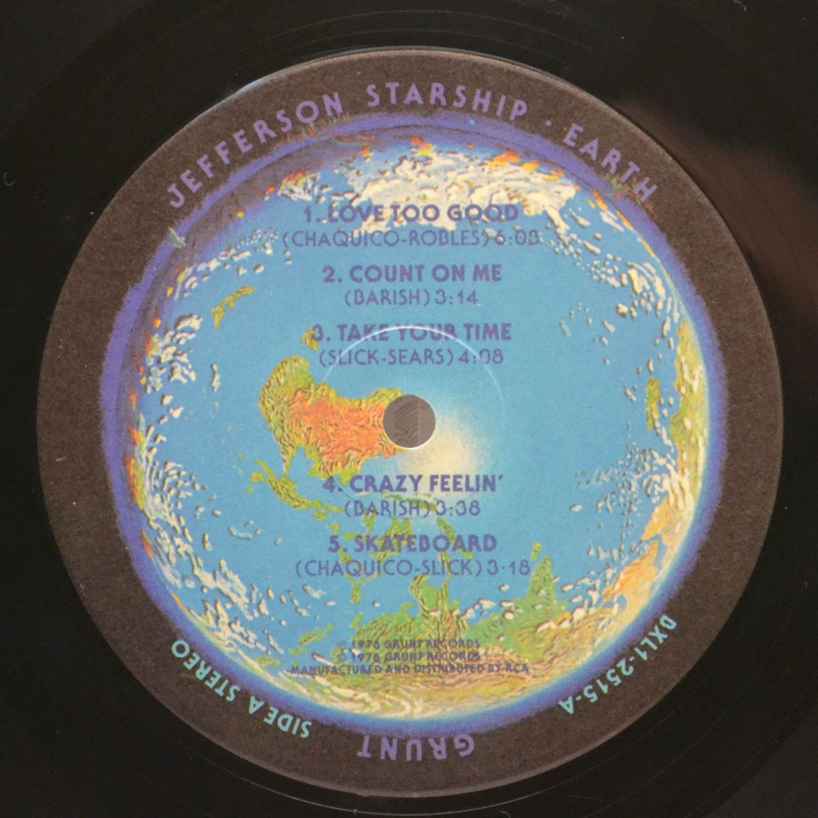 Jefferson Starship — Earth (USA), 1978