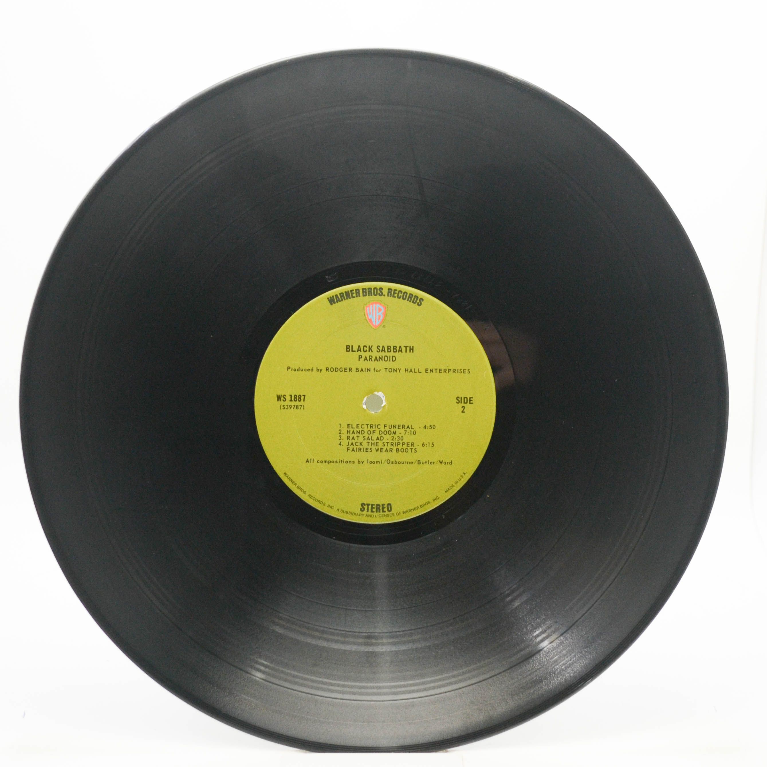 Black Sabbath — Paranoid (USA), 1971