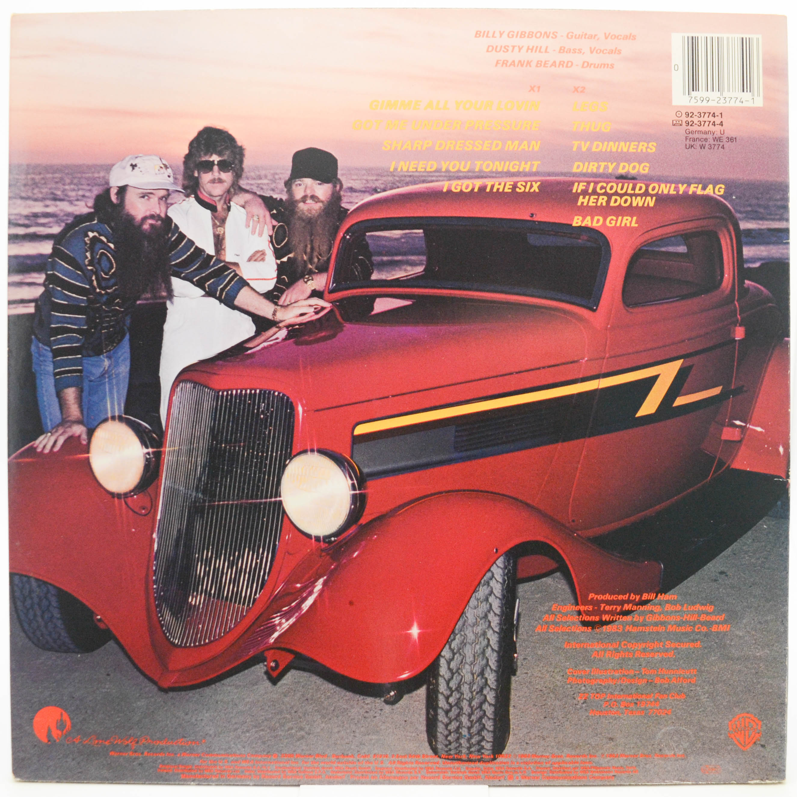 ZZ Top — Eliminator, 1983