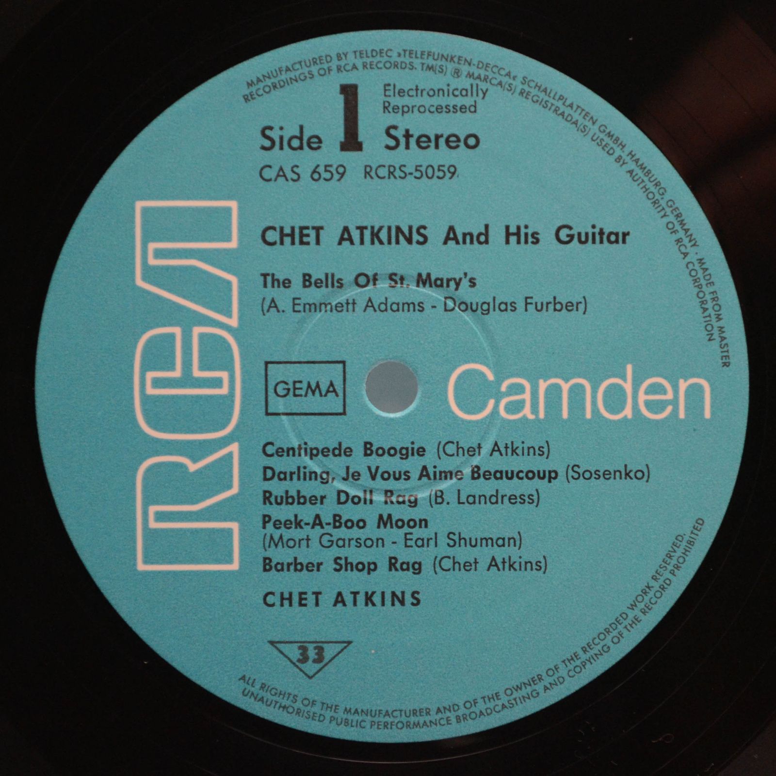 Chet Atkins — Chet Atkins And His Guitar,