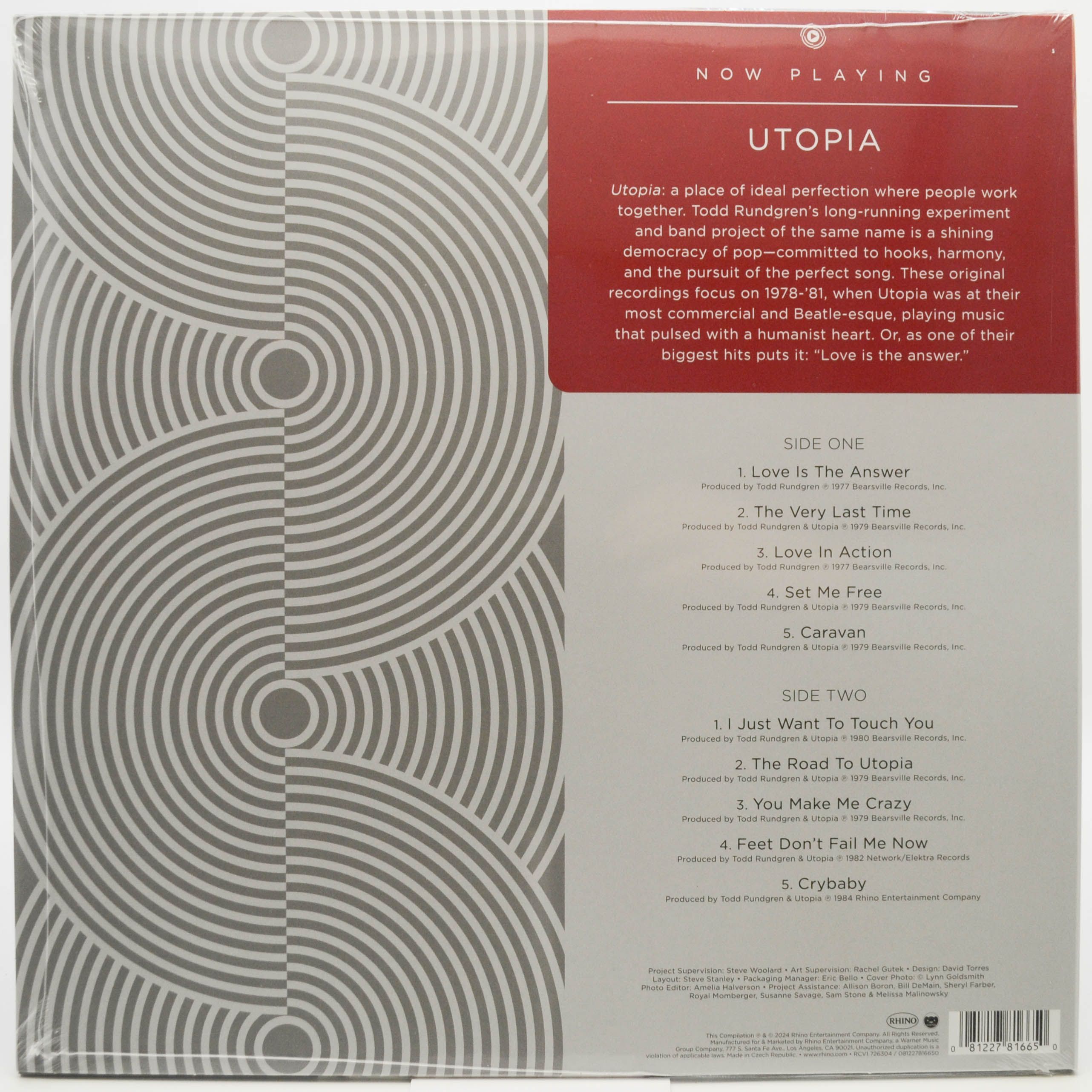 Utopia — Now Playing, 2024