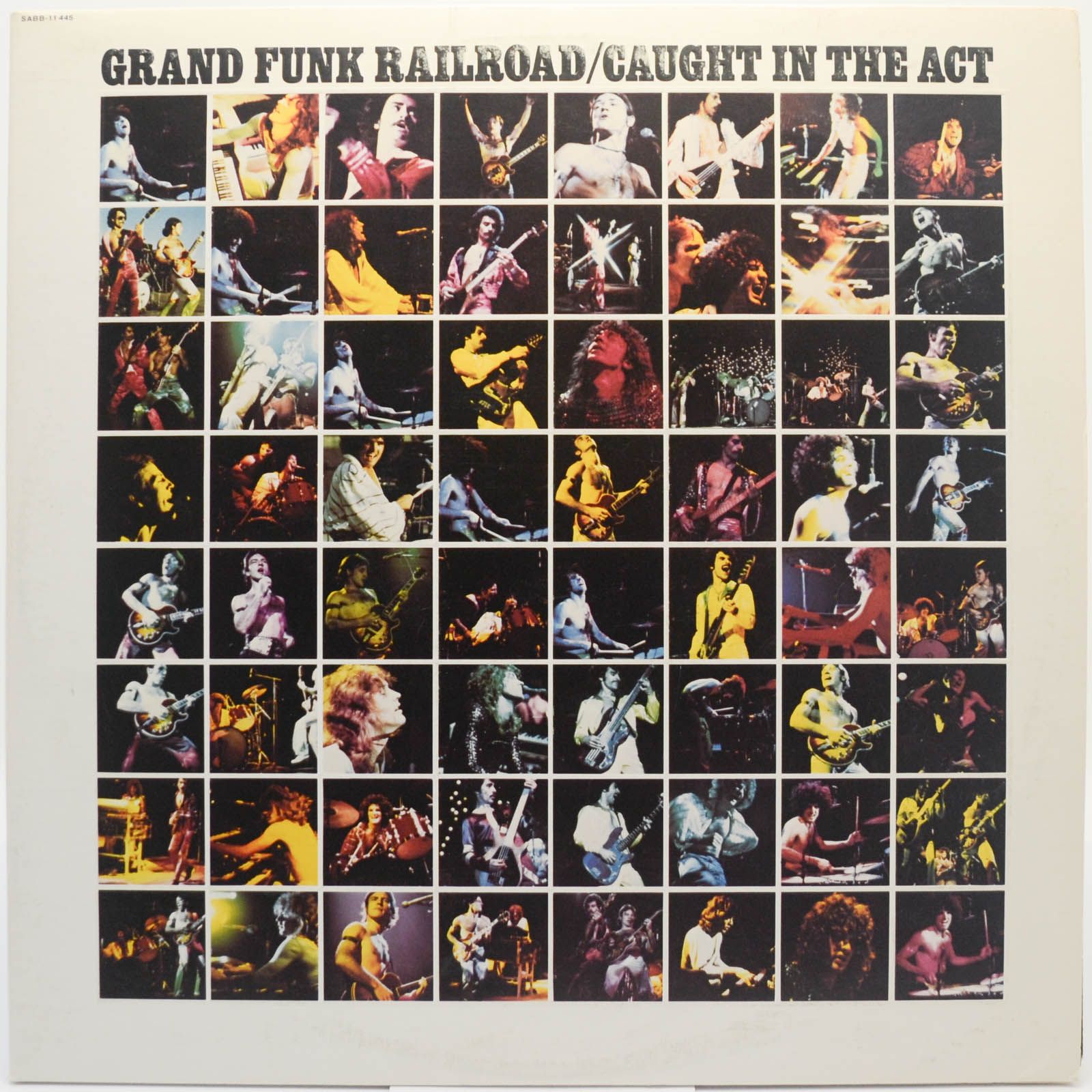 Grand Funk Railroad — Caught In The Act (2LP), 1975