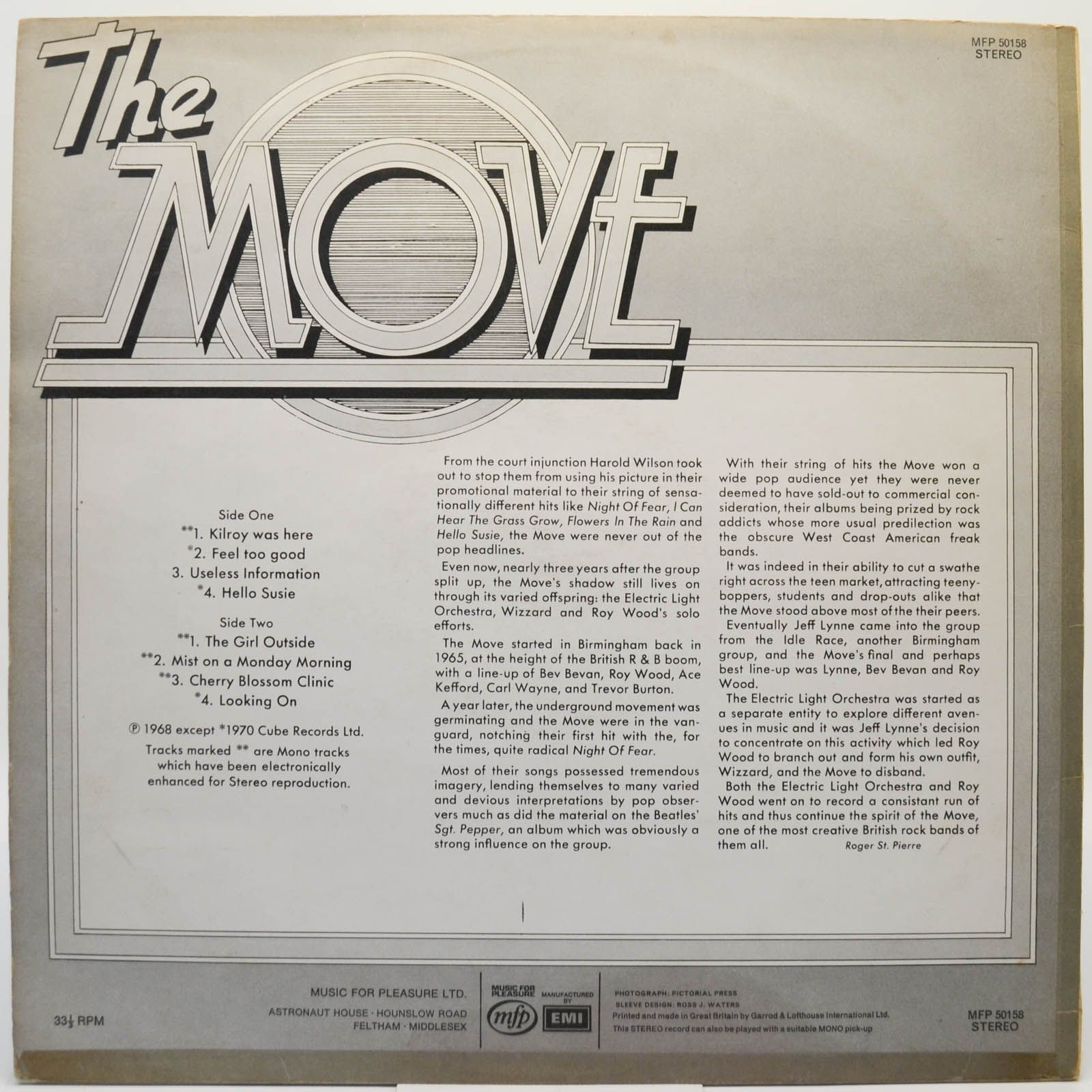Move — The Move (UK), 1974