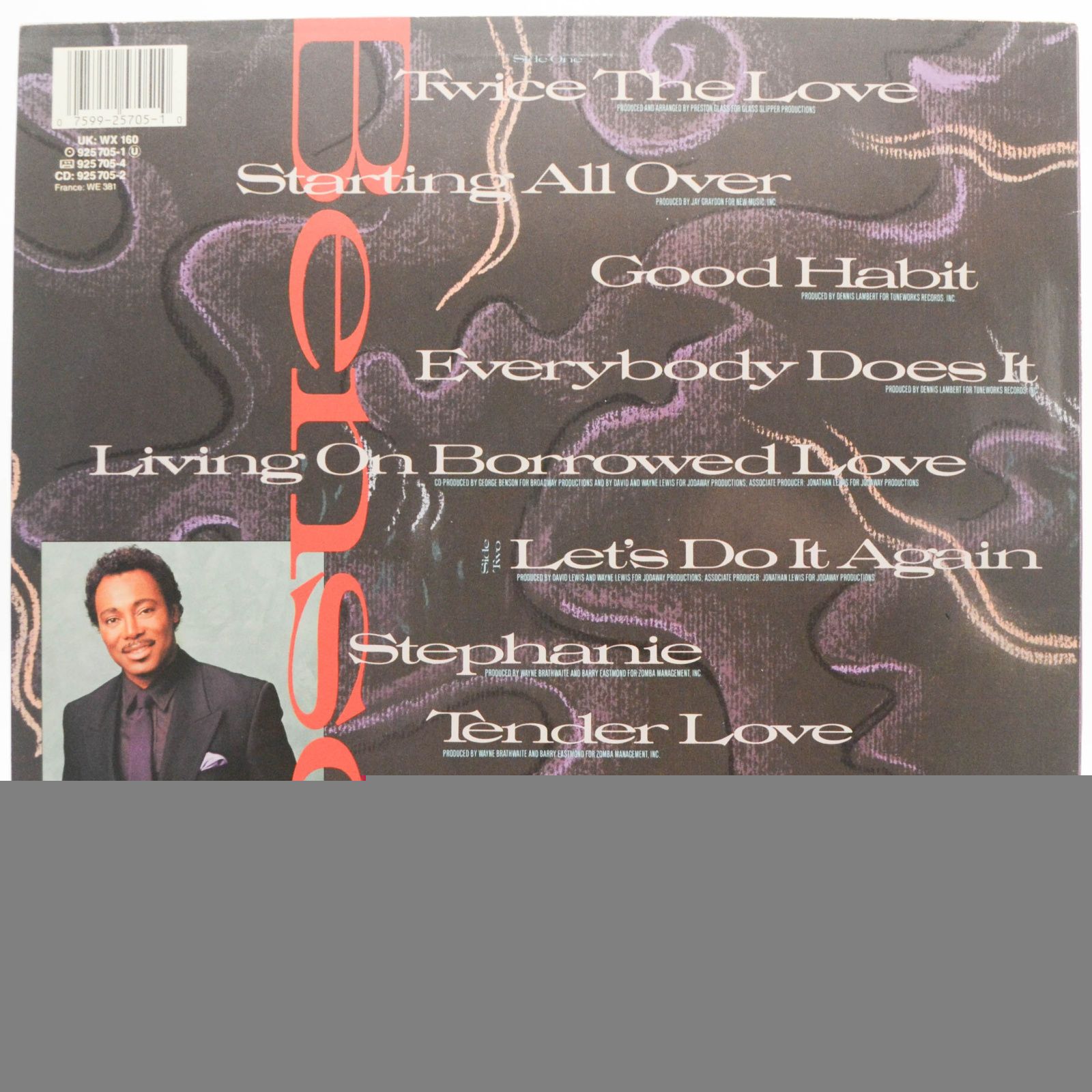 George Benson — Twice The Love, 1988