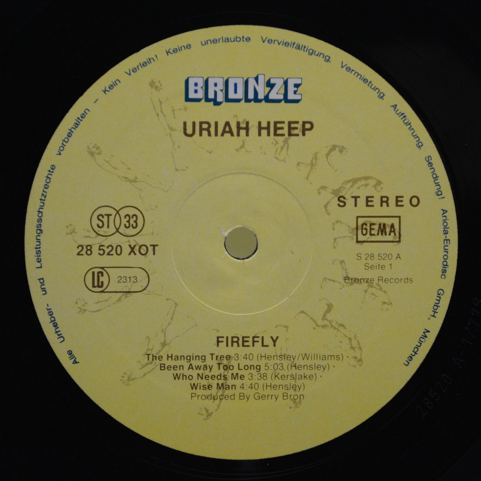 Uriah Heep — Firefly, 1977