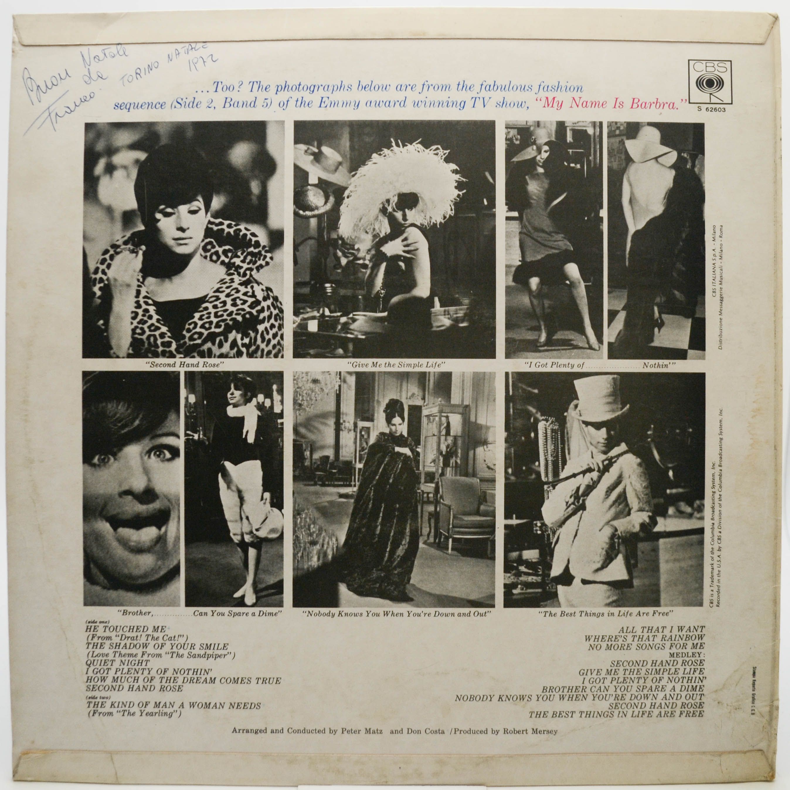 Barbra Streisand — My Name Is Barbra, Two..., 1967