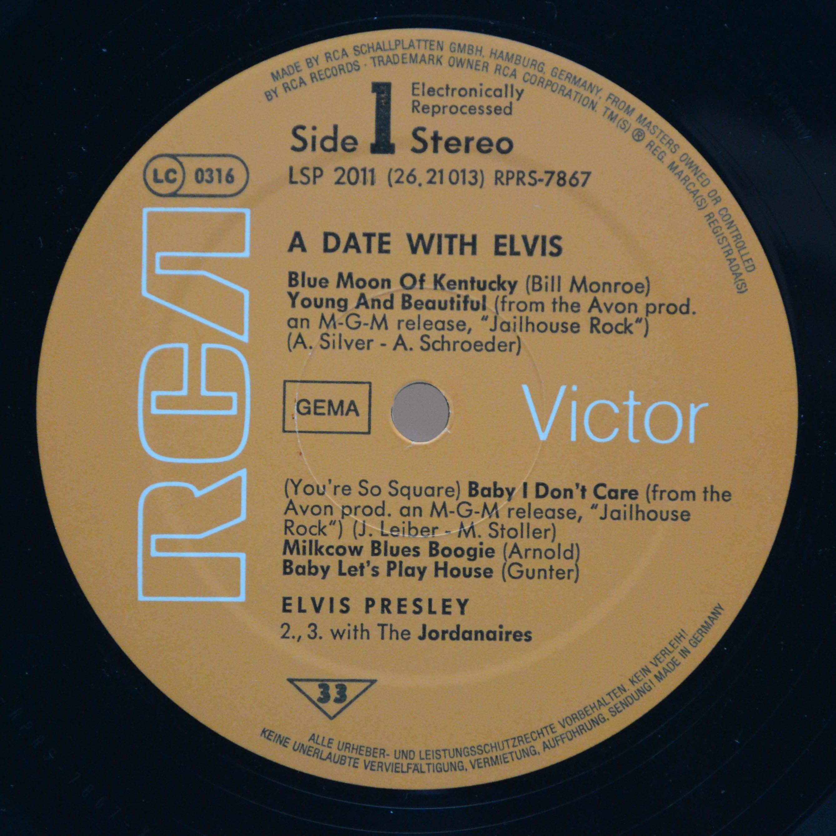 Elvis Presley — A Date With Elvis, 1959