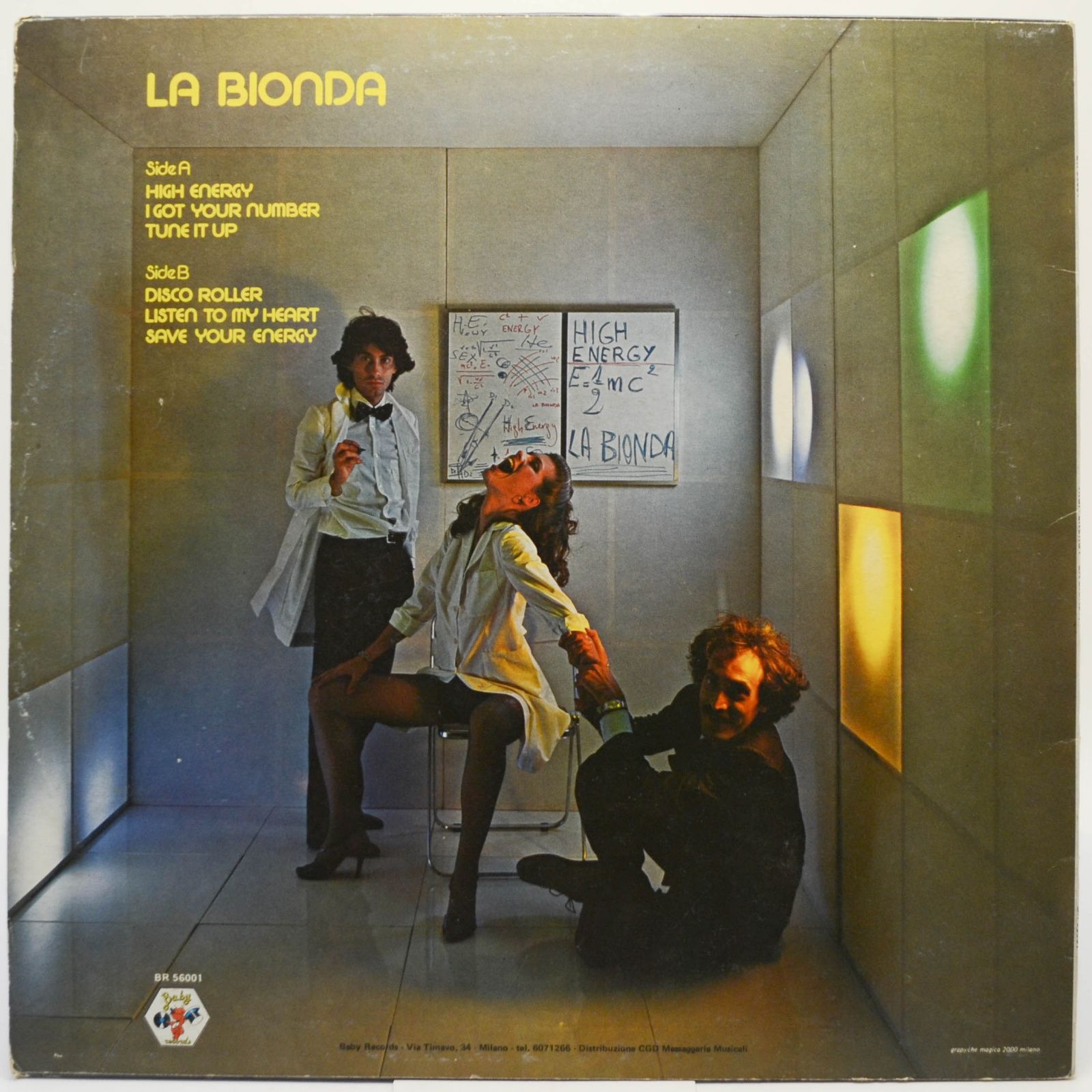 La Bionda — High Energy (1-st, Italy), 1979