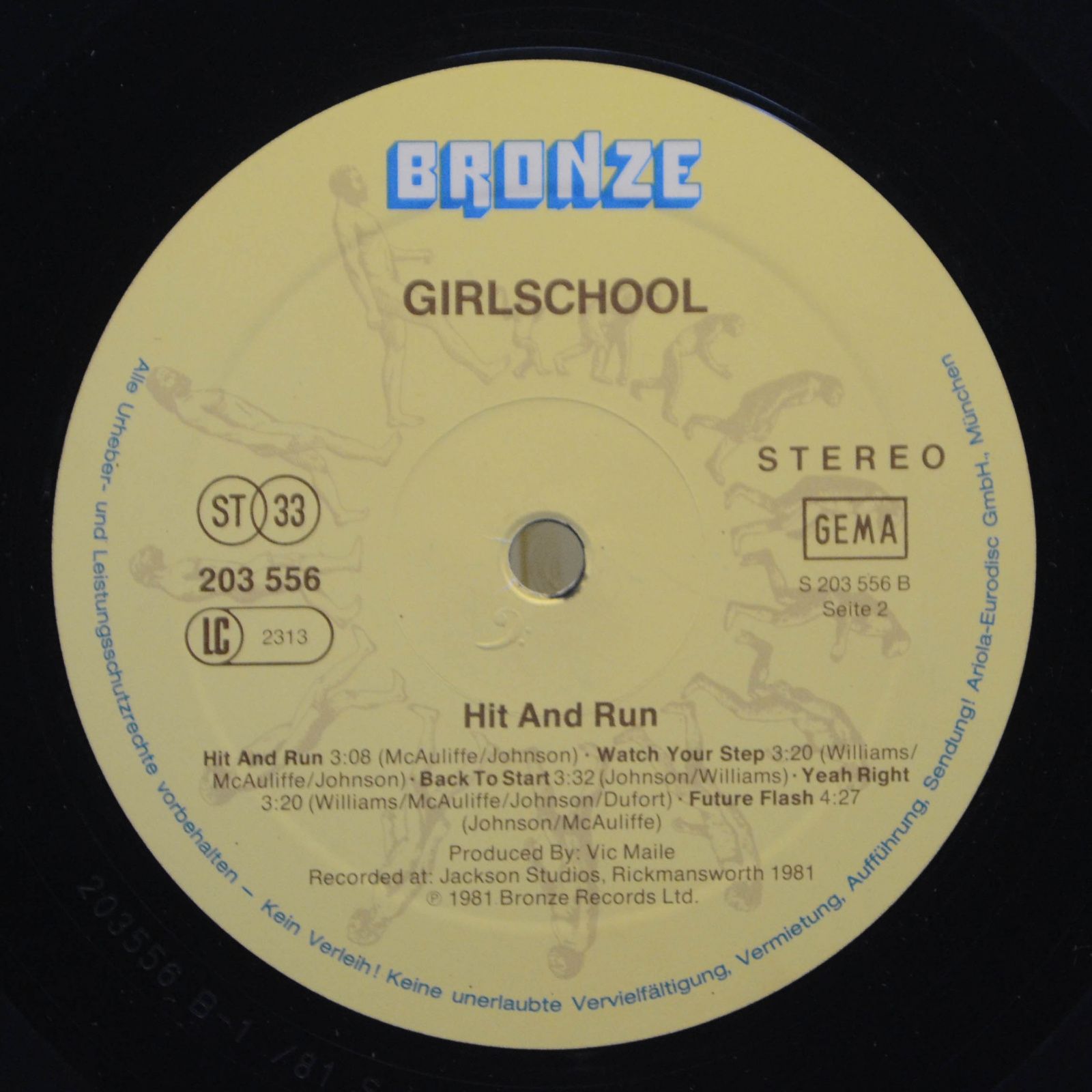 Girlschool — Hit And Run, 1981