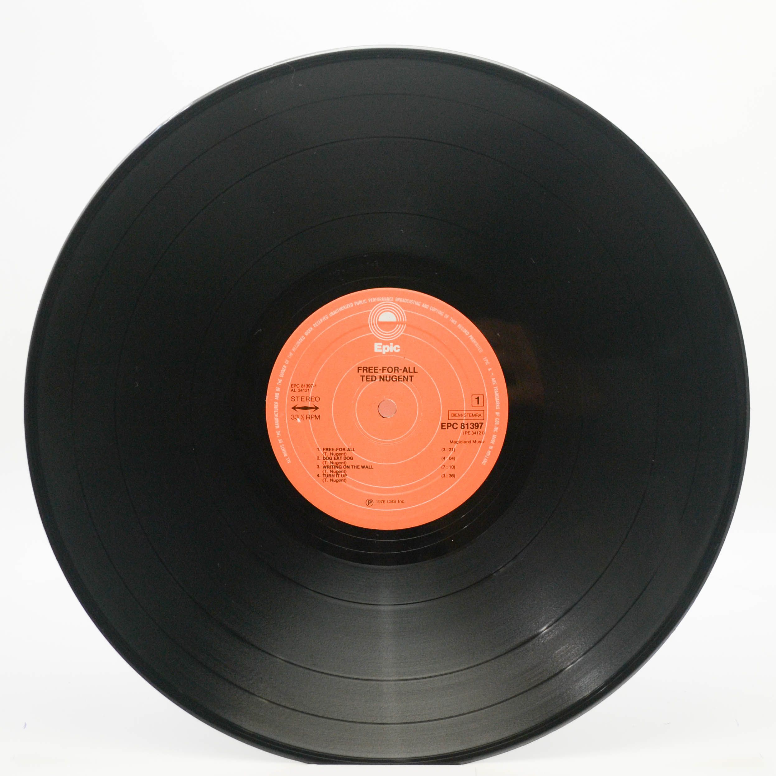 Ted Nugent — Free-For-All, 1976