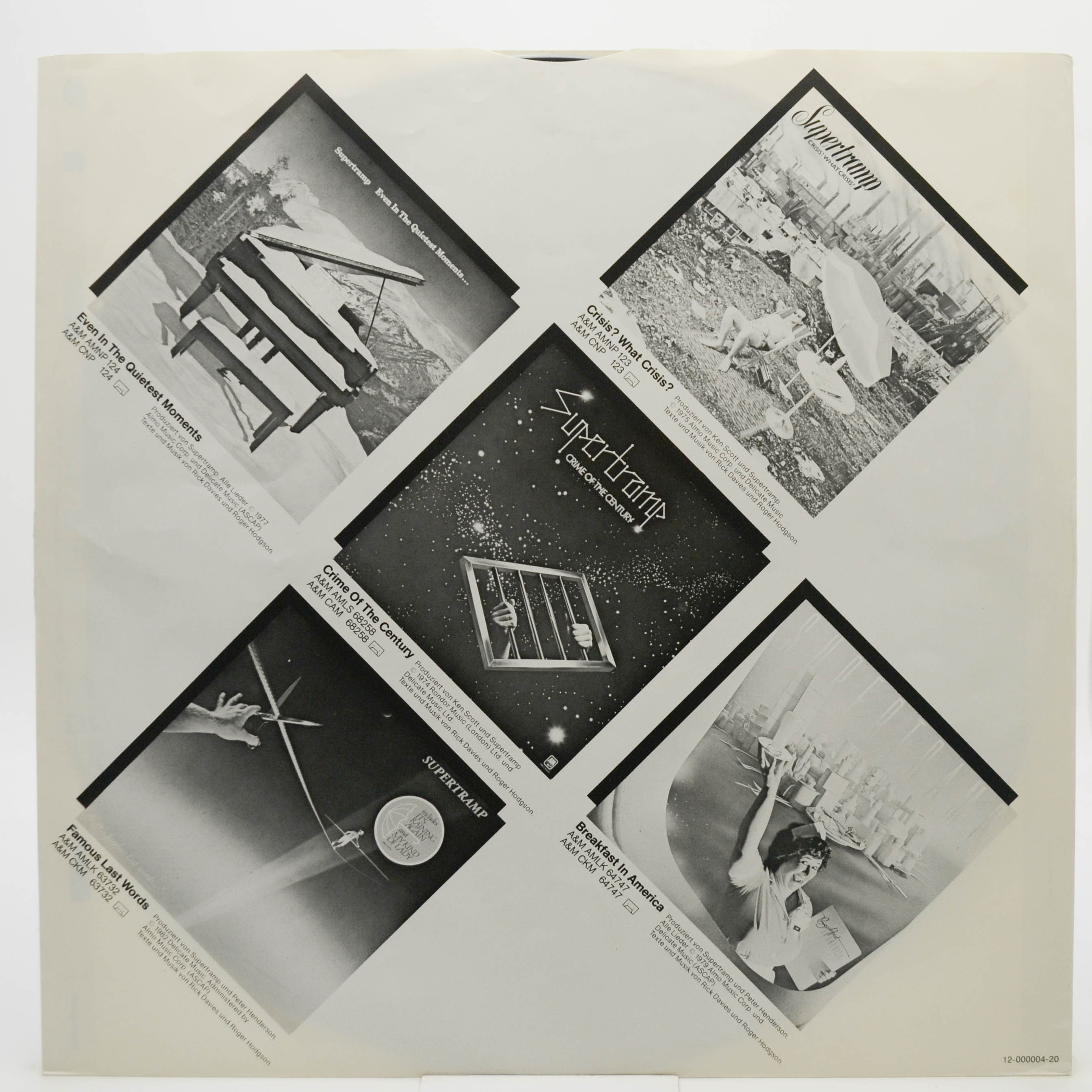 Supertramp — Die Songs Einer Supergruppe, 1984