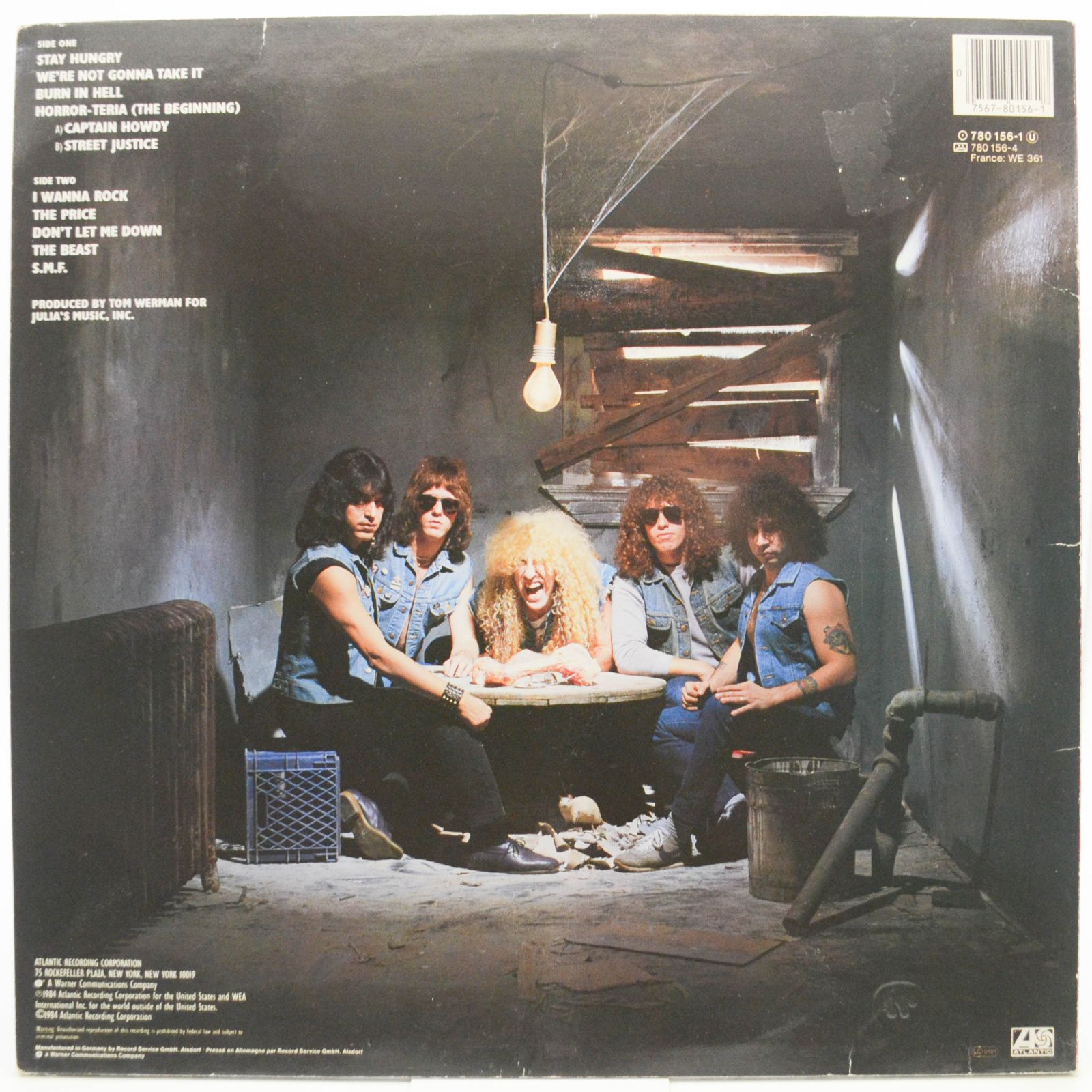 Twisted Sister — Stay Hungry, 1984