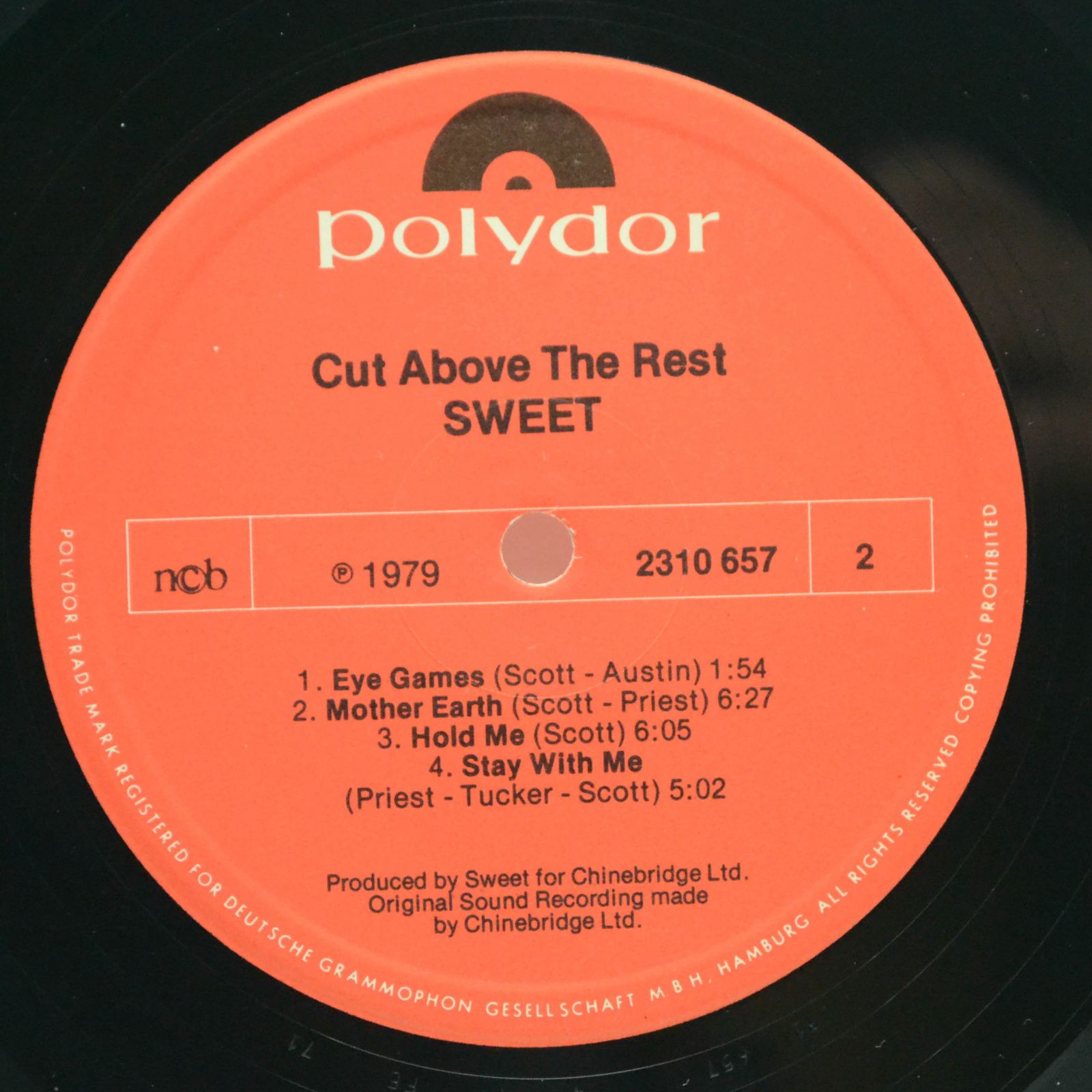 Sweet — Cut Above The Rest, 1979