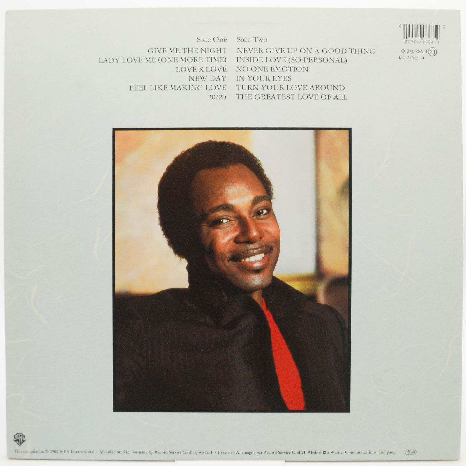 George Benson — The Love Songs, 1985