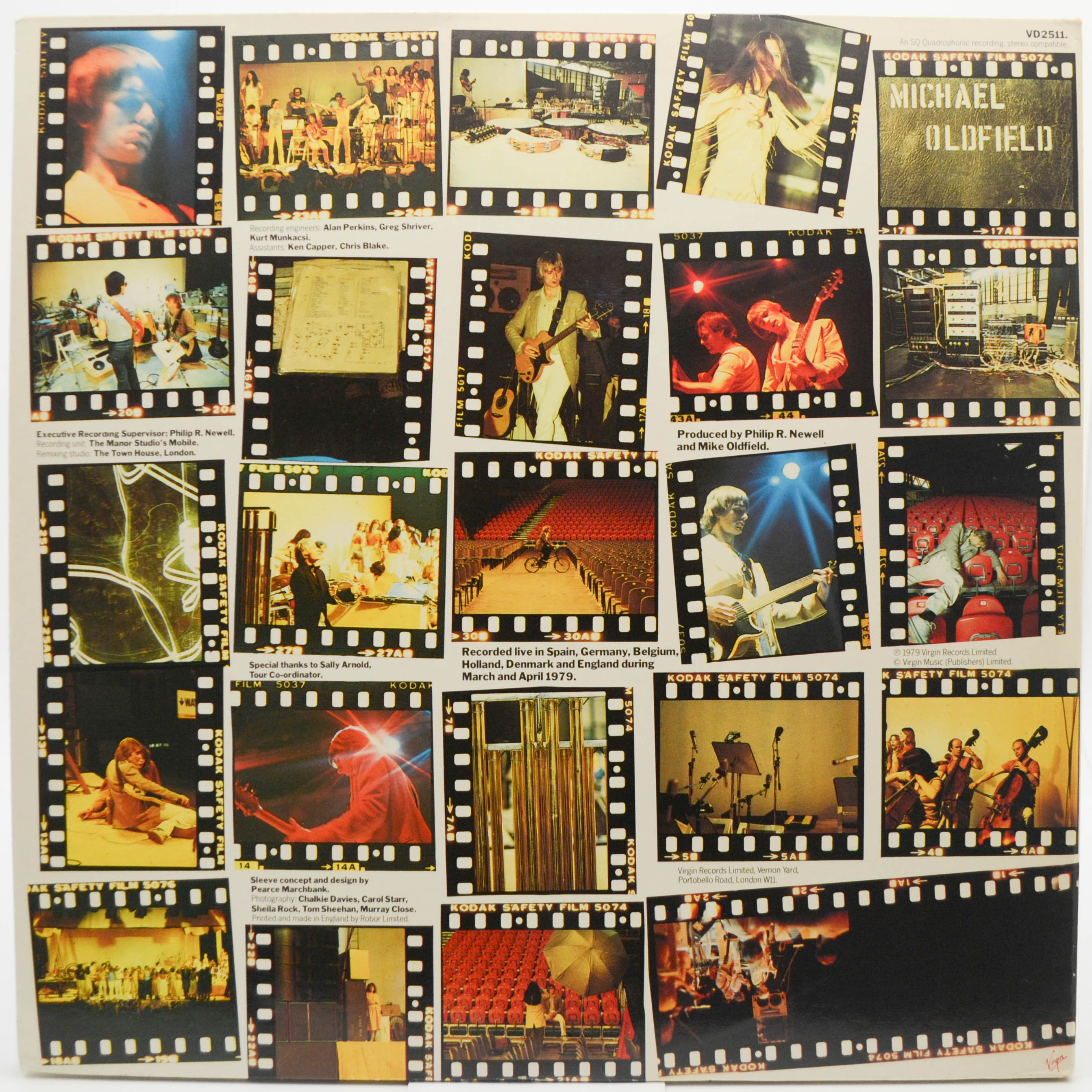 Mike Oldfield — Exposed (2LP, UK, Quadraphonic ), 1979