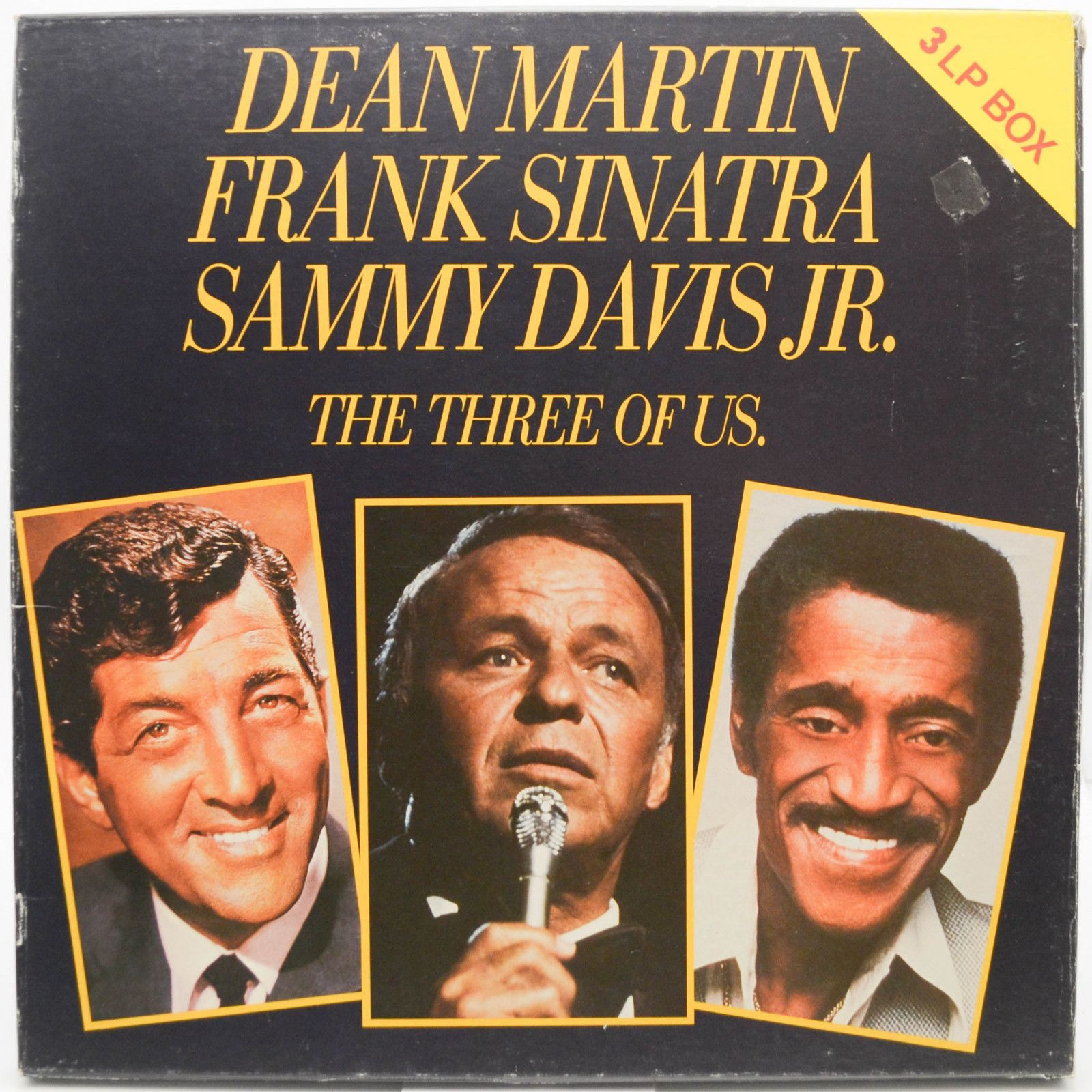 Dean Martin / Frank Sinatra / Sammy Davis Jr. — The Three Of Us (3LP, Box-set), 1988