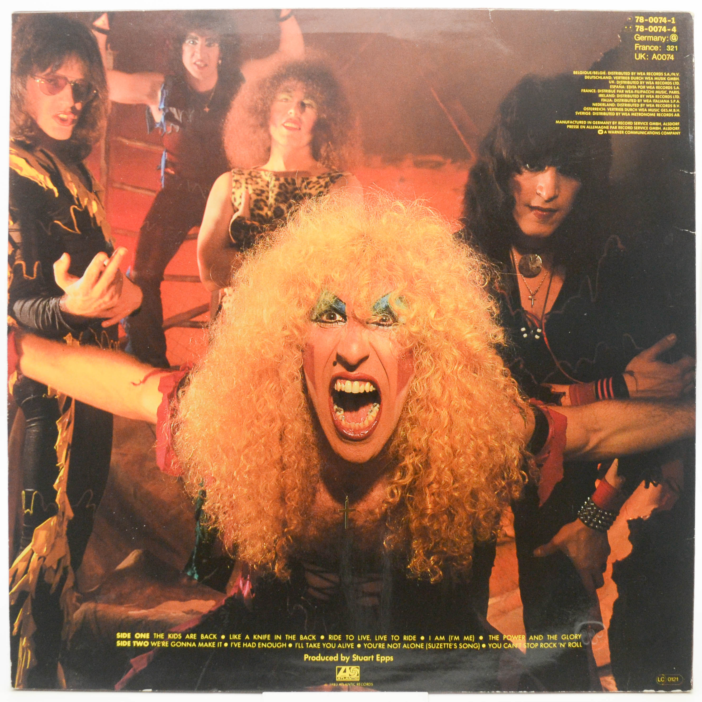 Twisted Sister — You Can't Stop Rock 'N' Roll, 1983