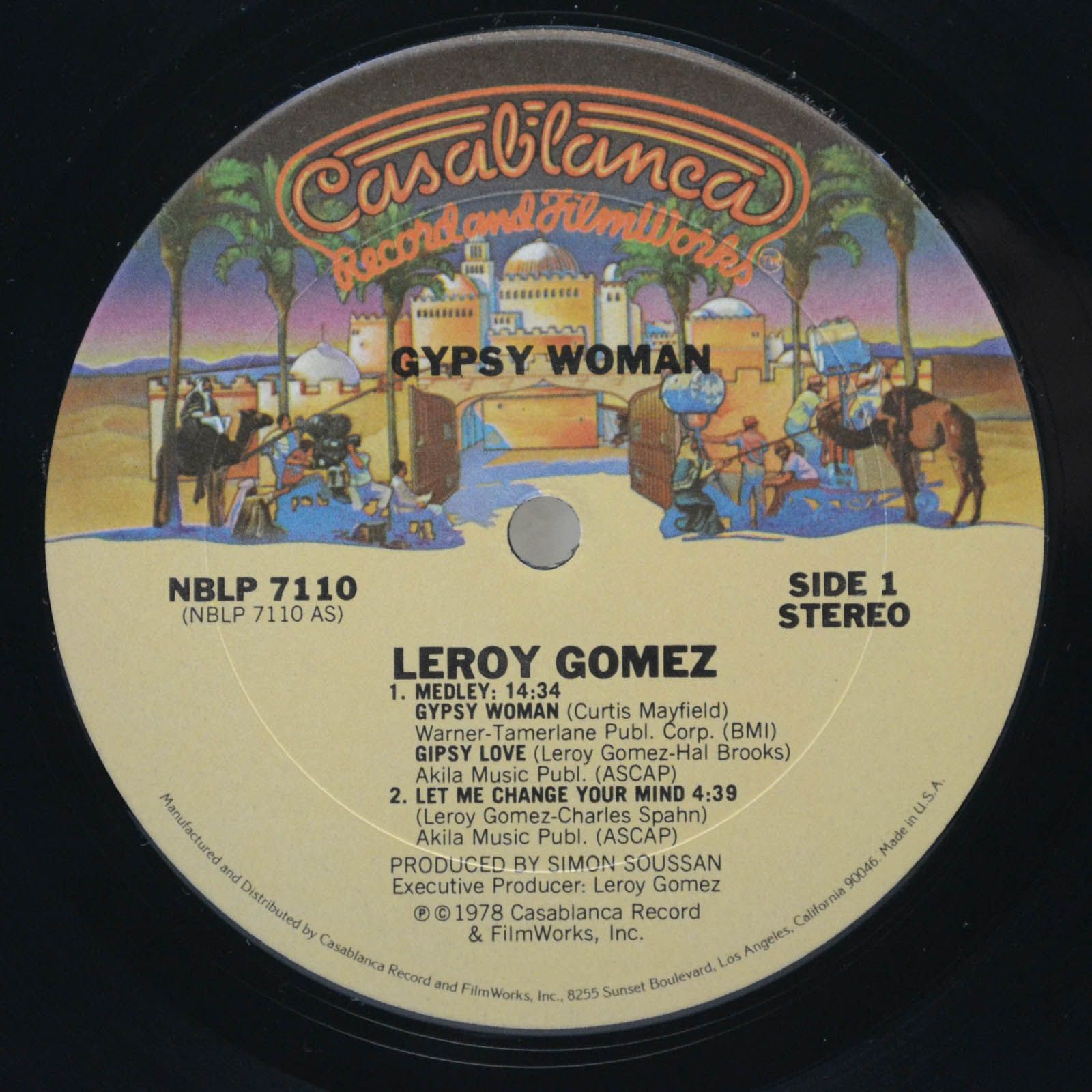 Leroy Gomez — Gypsy Woman (USA), 1978