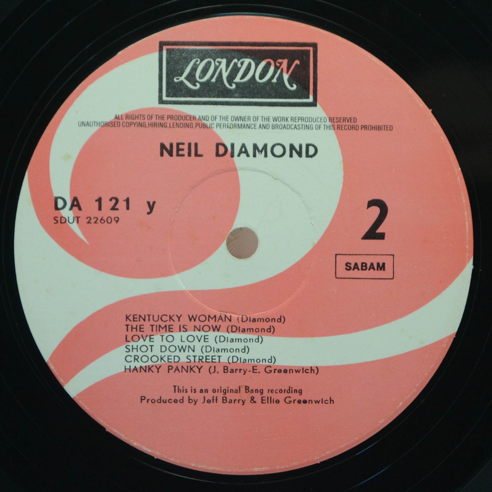 Neil Diamond — Neil Diamond (2LP), 1978
