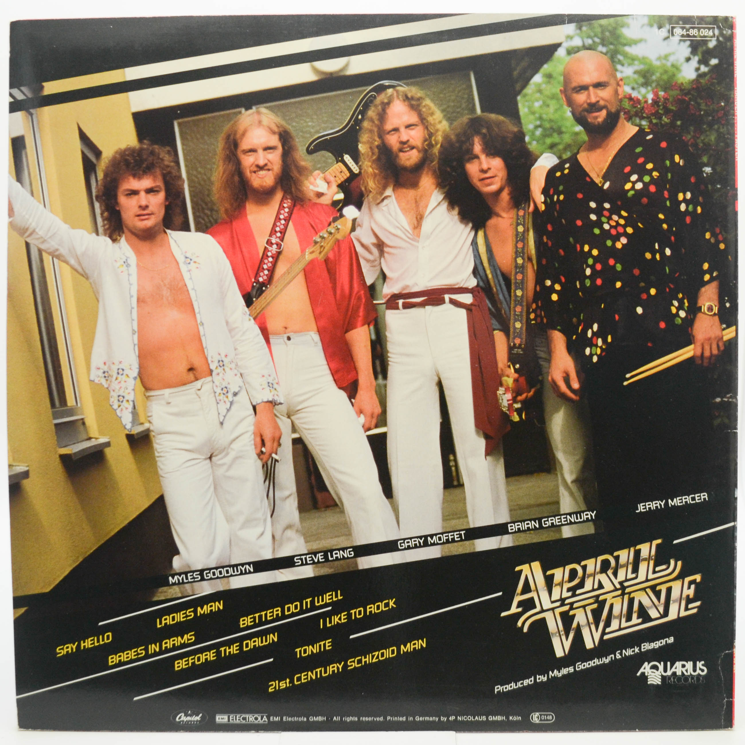 April Wine — Harder.....Faster, 1979