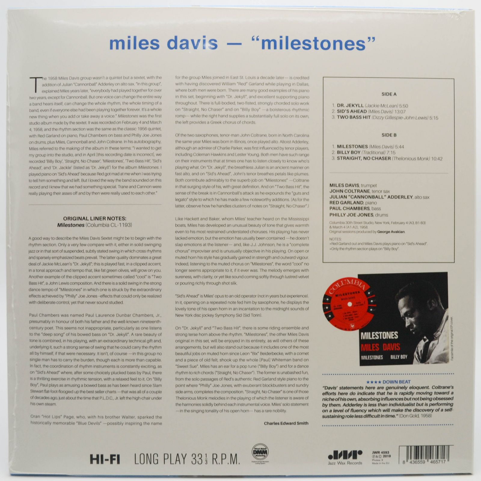 Miles Davis — Milestones, 1958