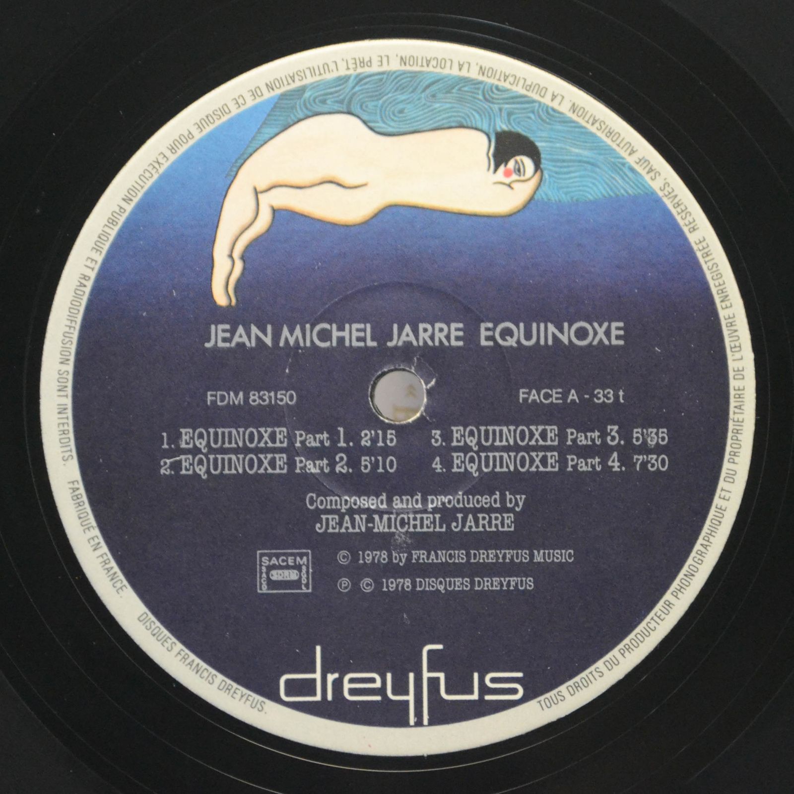 Jean Michel Jarre — Equinoxe (France), 1978
