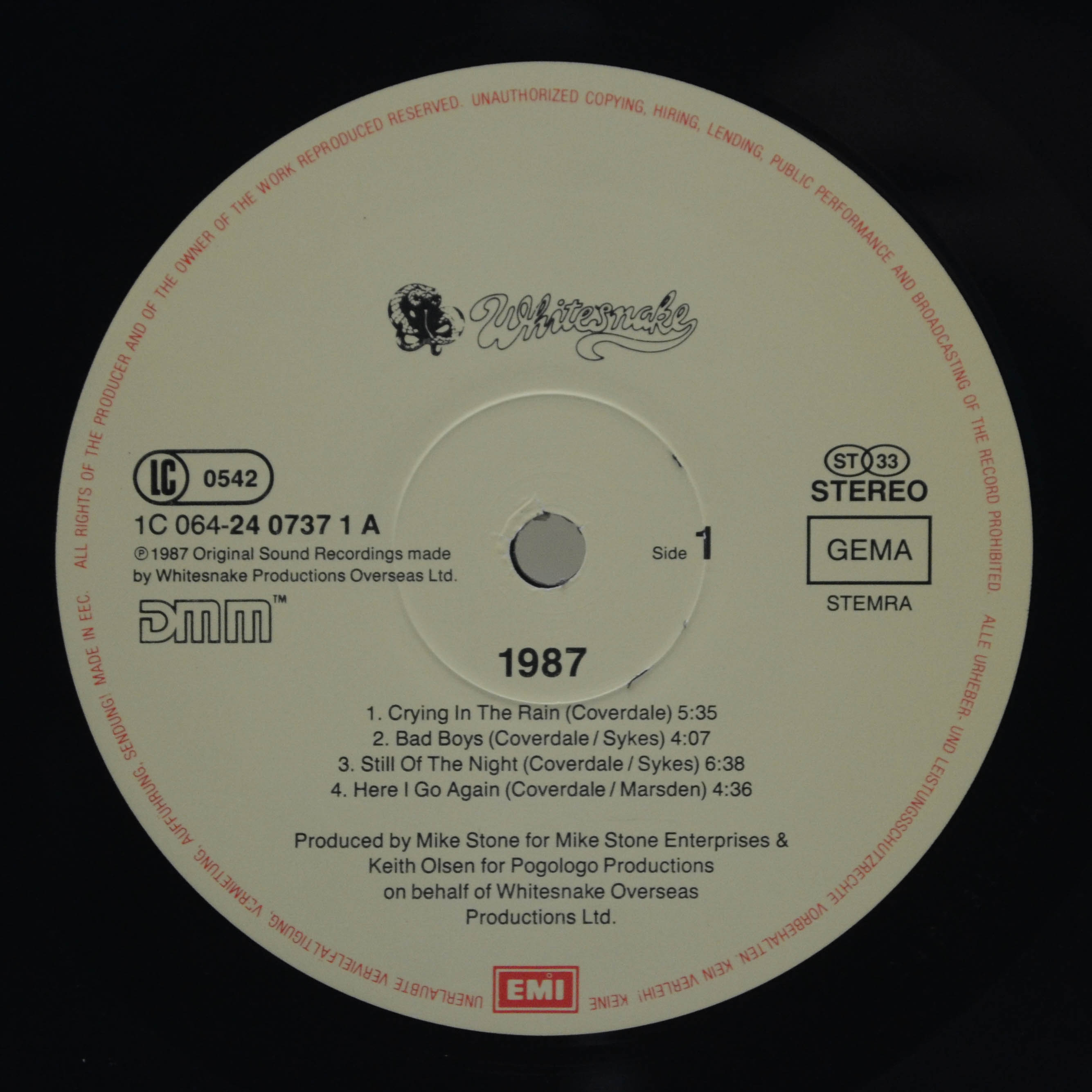 Whitesnake — 1987, 1987