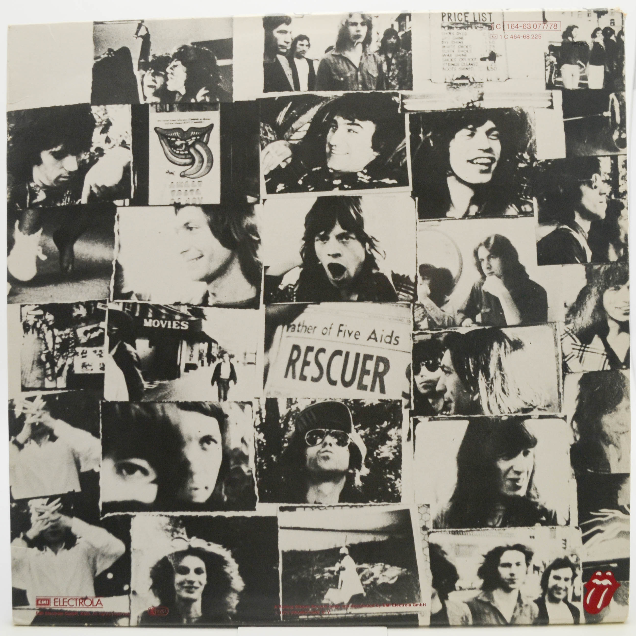 Виниловая пластинка Rolling Stones — Exile On Main St. (2LP), 1972