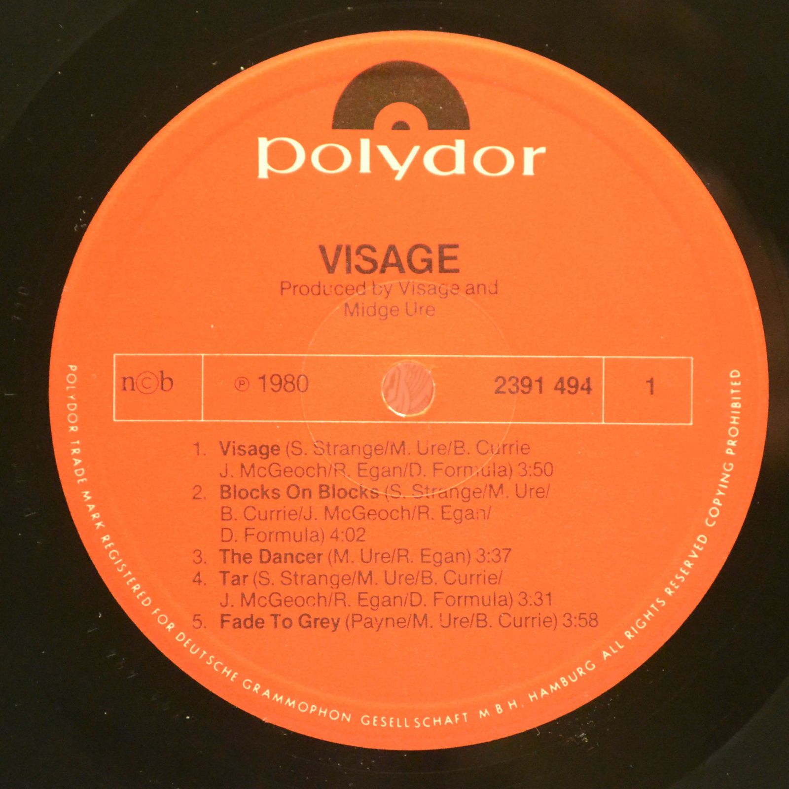 Visage — Visage, 1980