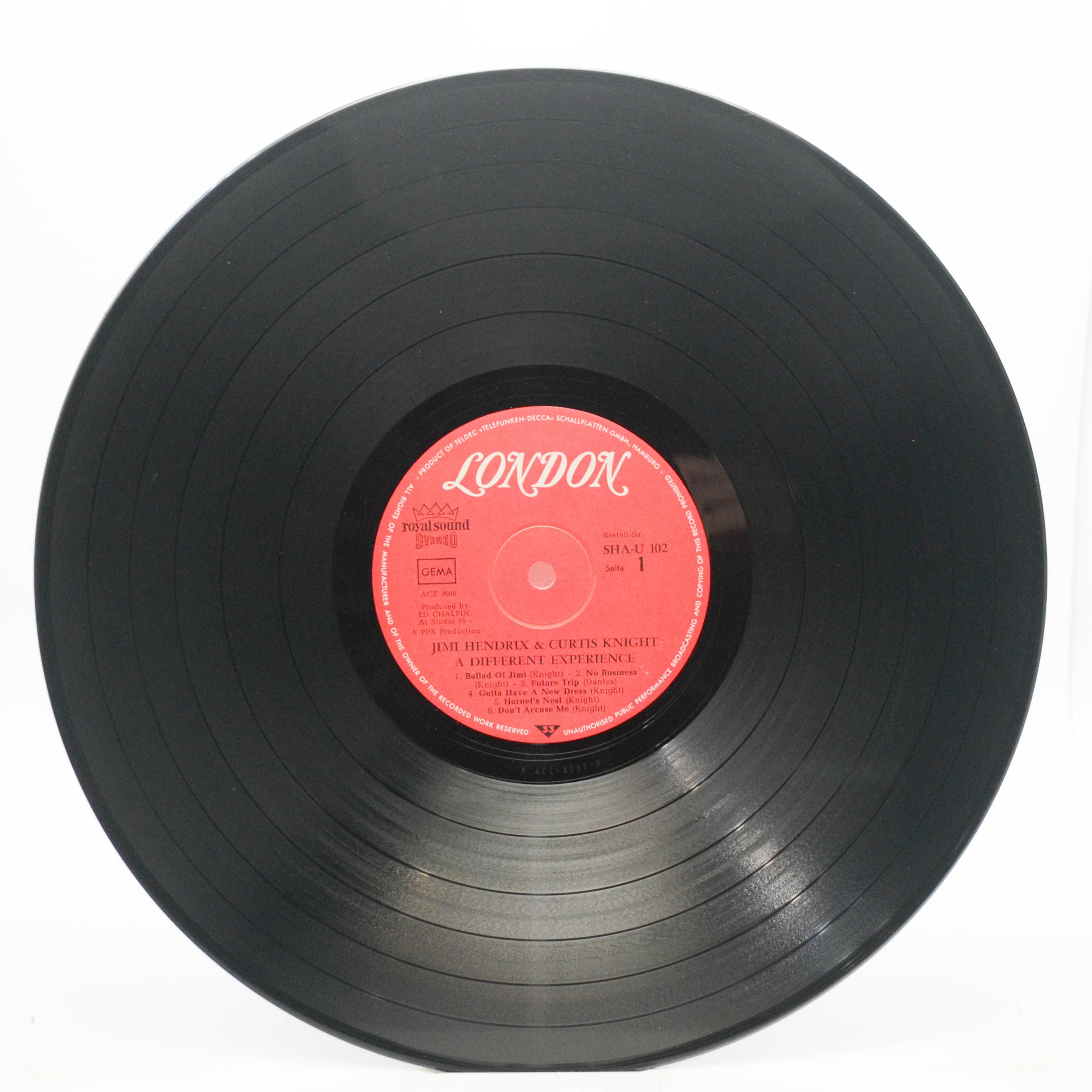 Jimi Hendrix And Curtis Knight — Get That Feeling, 1967