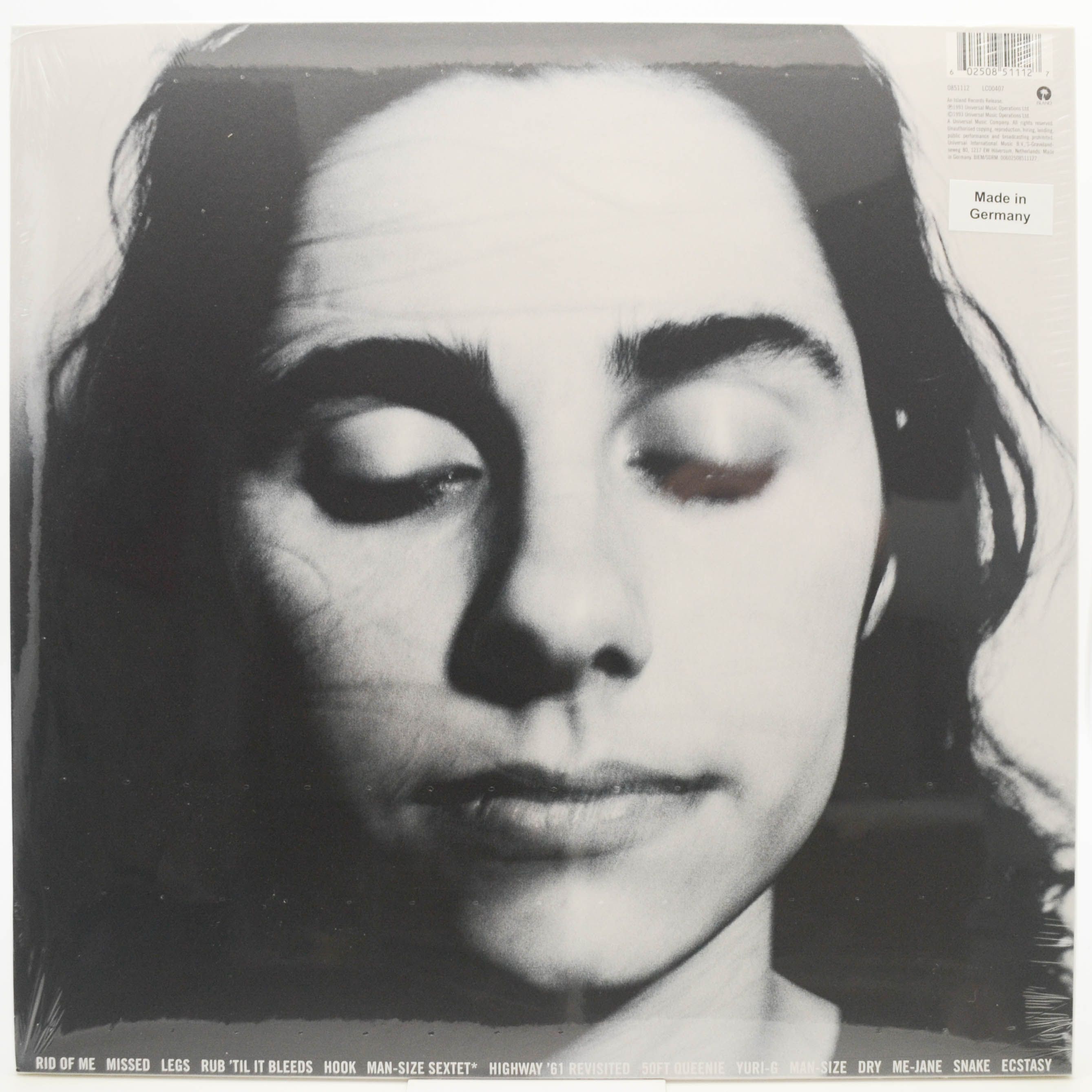 P J Harvey — Rid Of Me, 1993