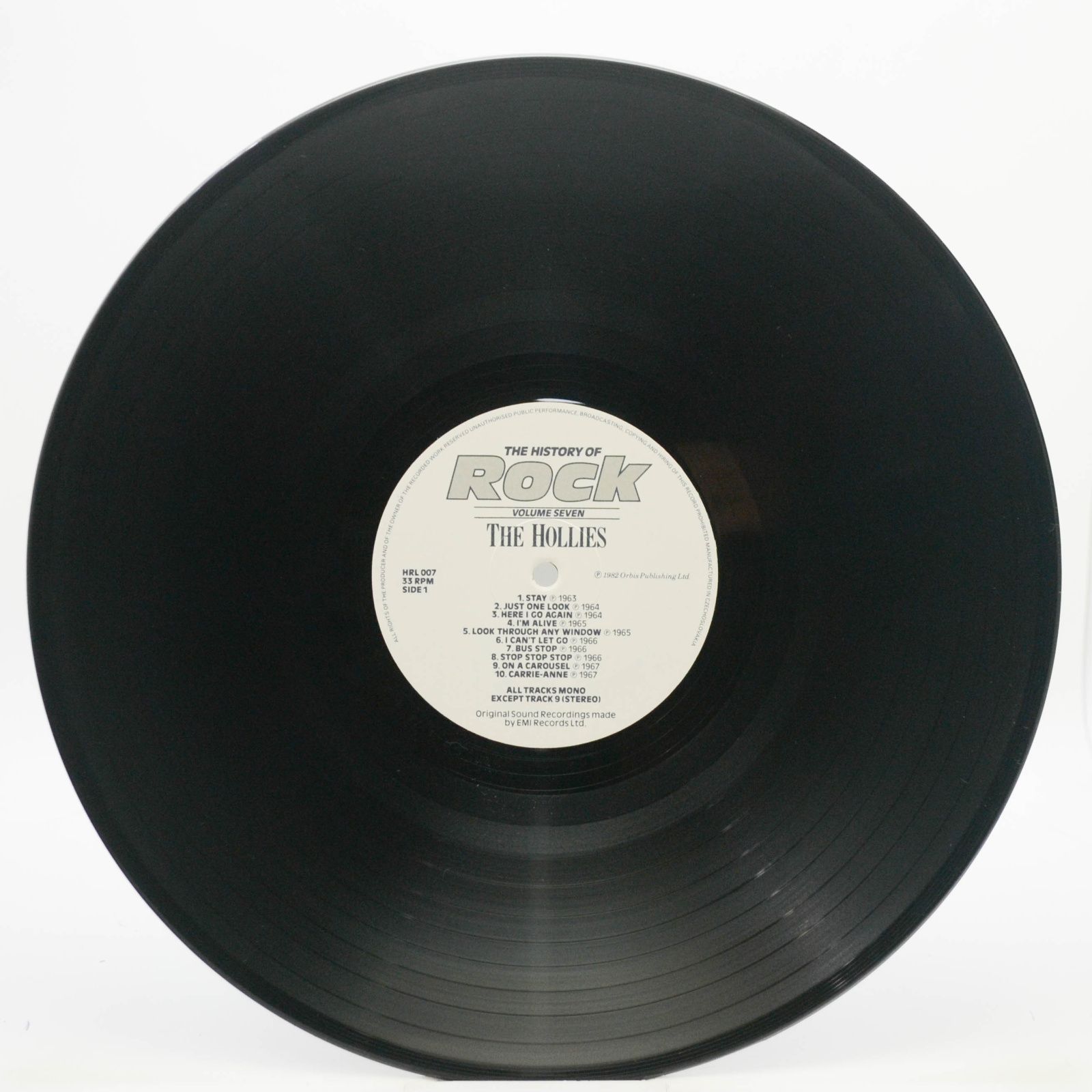 Hollies / Searchers / Kinks / Manfred Mann — The History Of Rock (Volume Seven) (2LP, UK), 1982