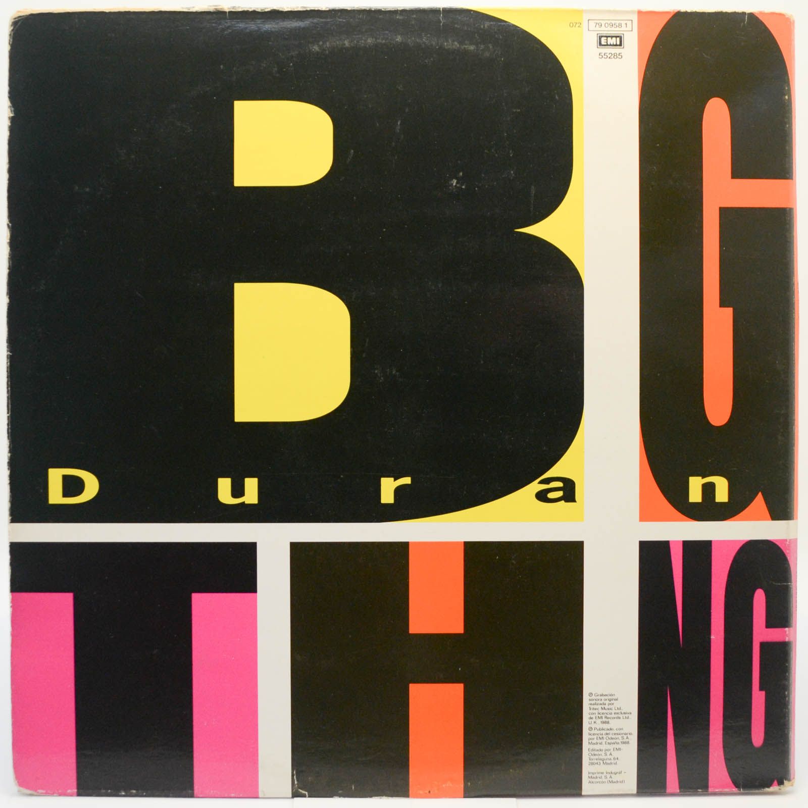 Duran Duran — Big Thing, 1988