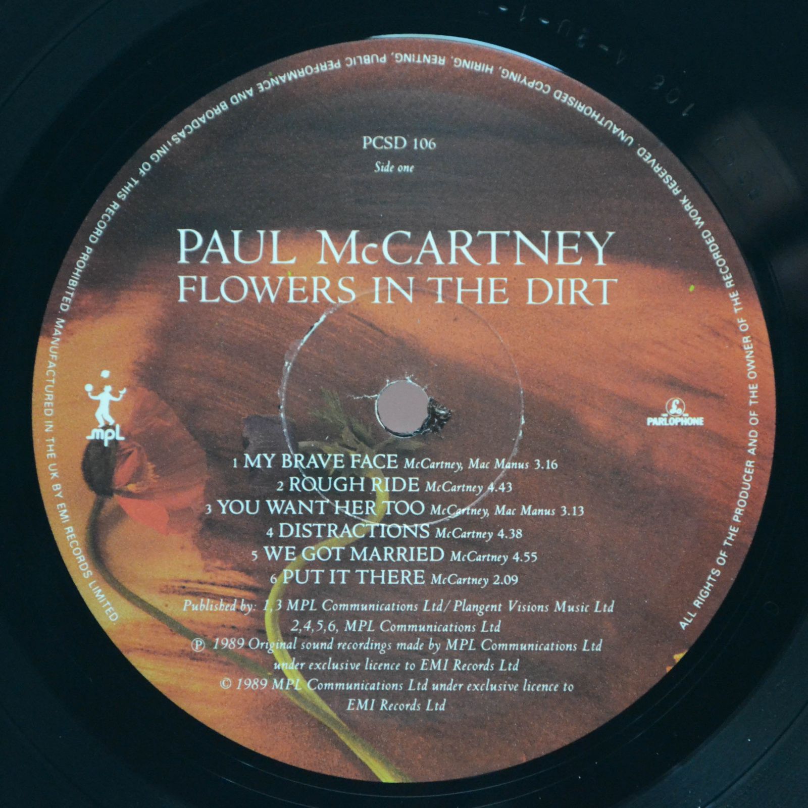 Paul McCartney — Flowers In The Dirt - World Tour Pack (LP + 7", World Tour Pack, UK), 1989