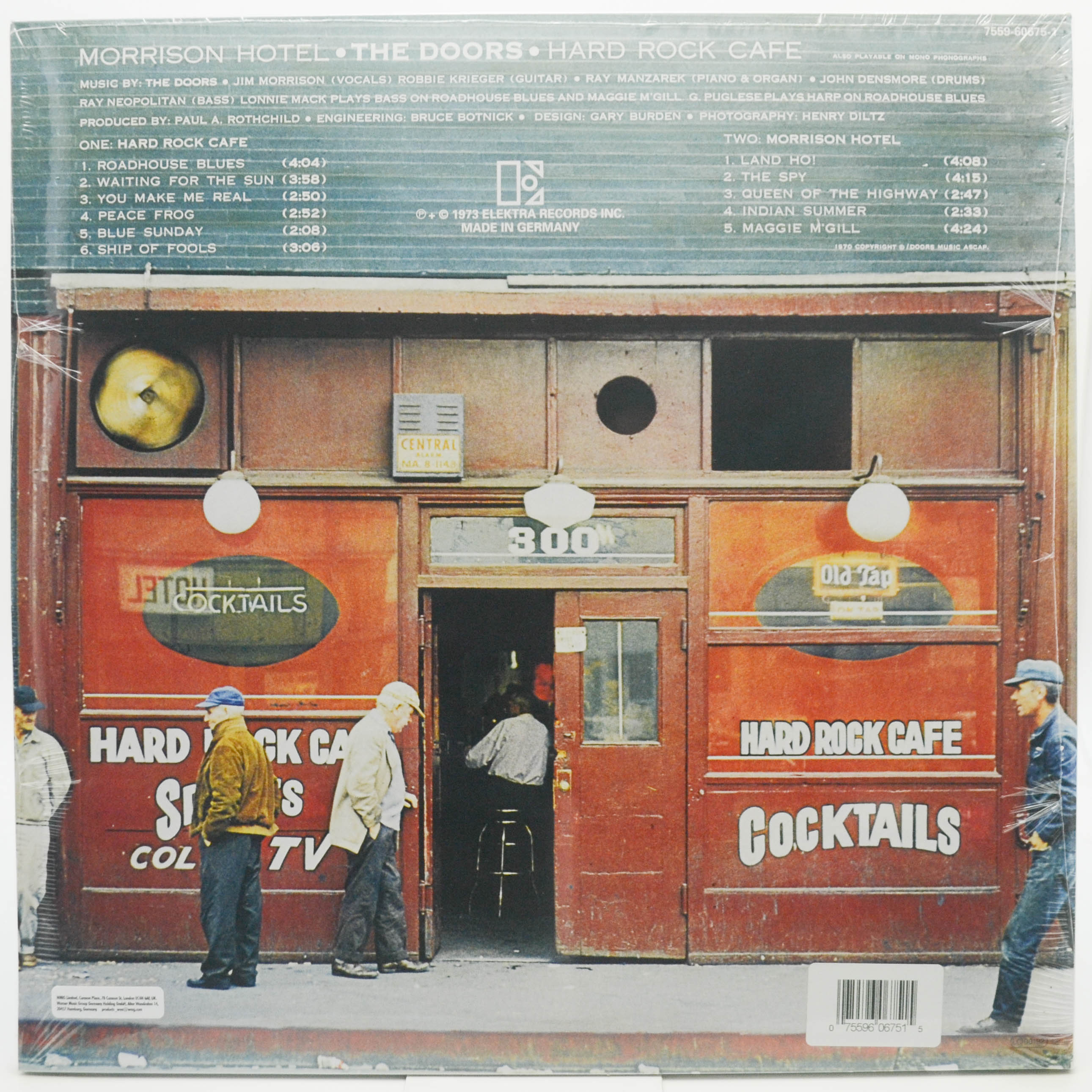 Виниловая пластинка Doors — Morrison Hotel, 1970