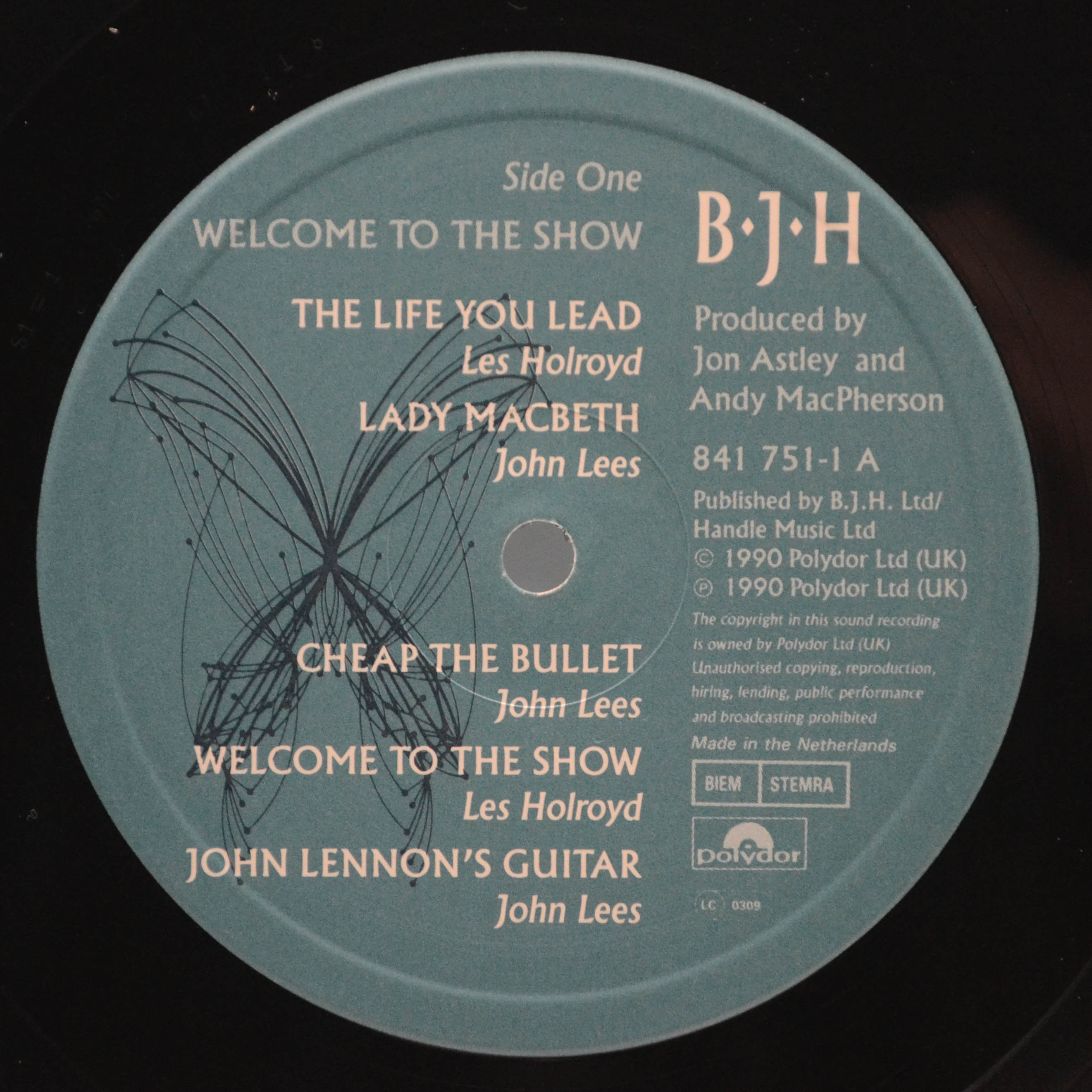 B·J·H — Welcome To The Show, 1990
