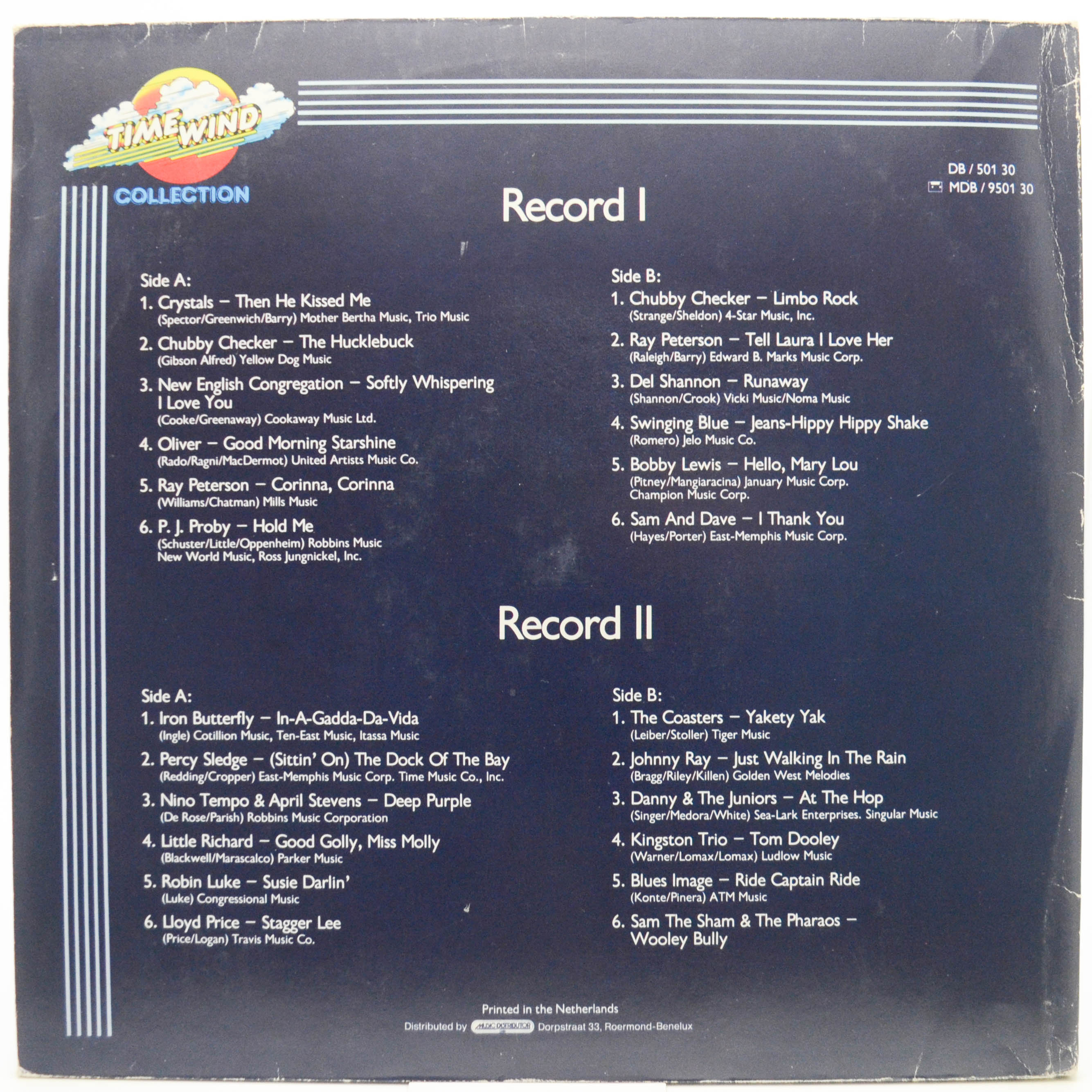 Various — Hits Of The Sixties (2LP), 1978