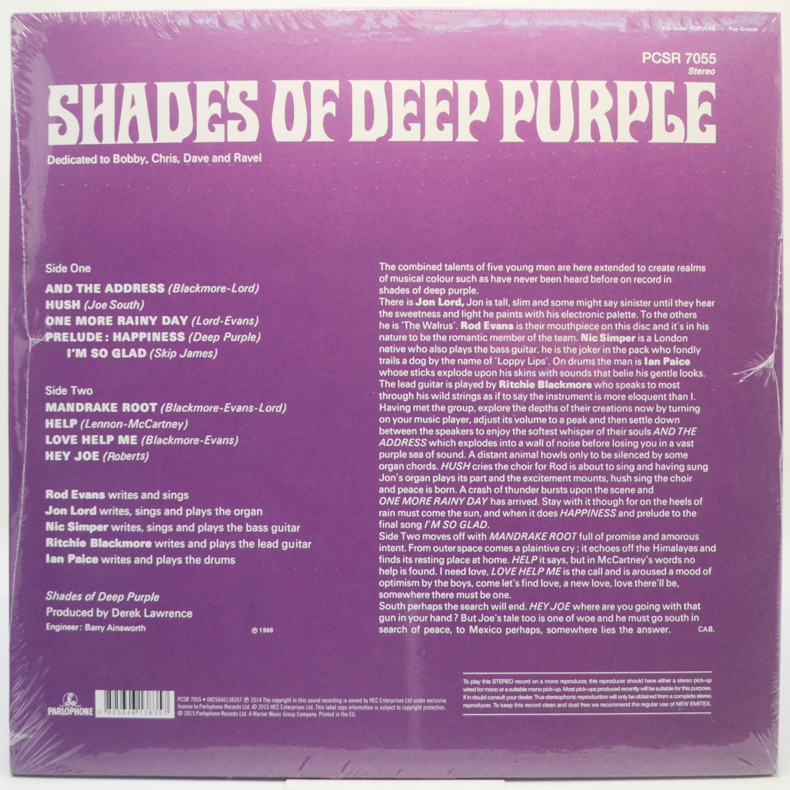 Deep Purple — Shades Of Deep Purple, 1968