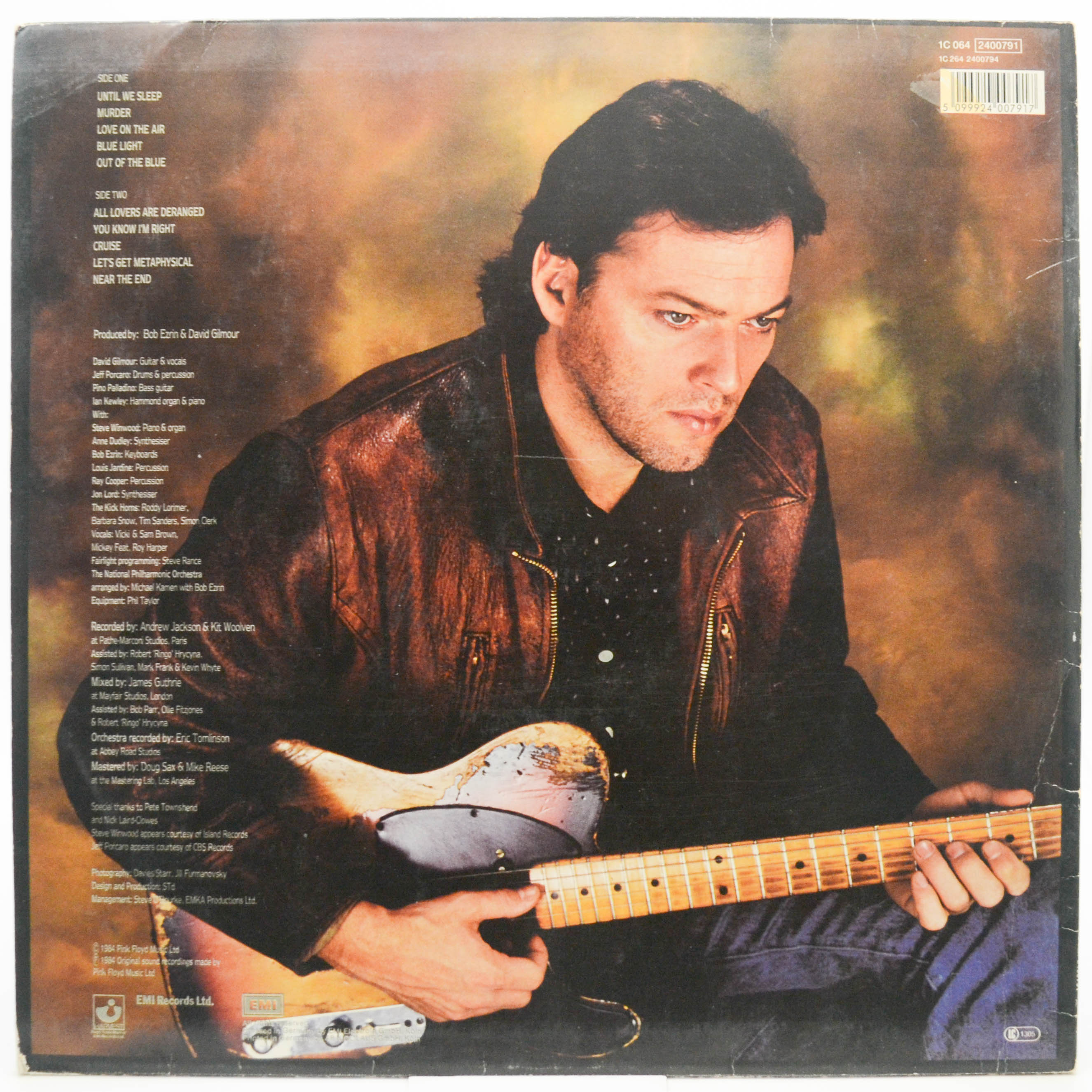 David Gilmour — About Face, 1984