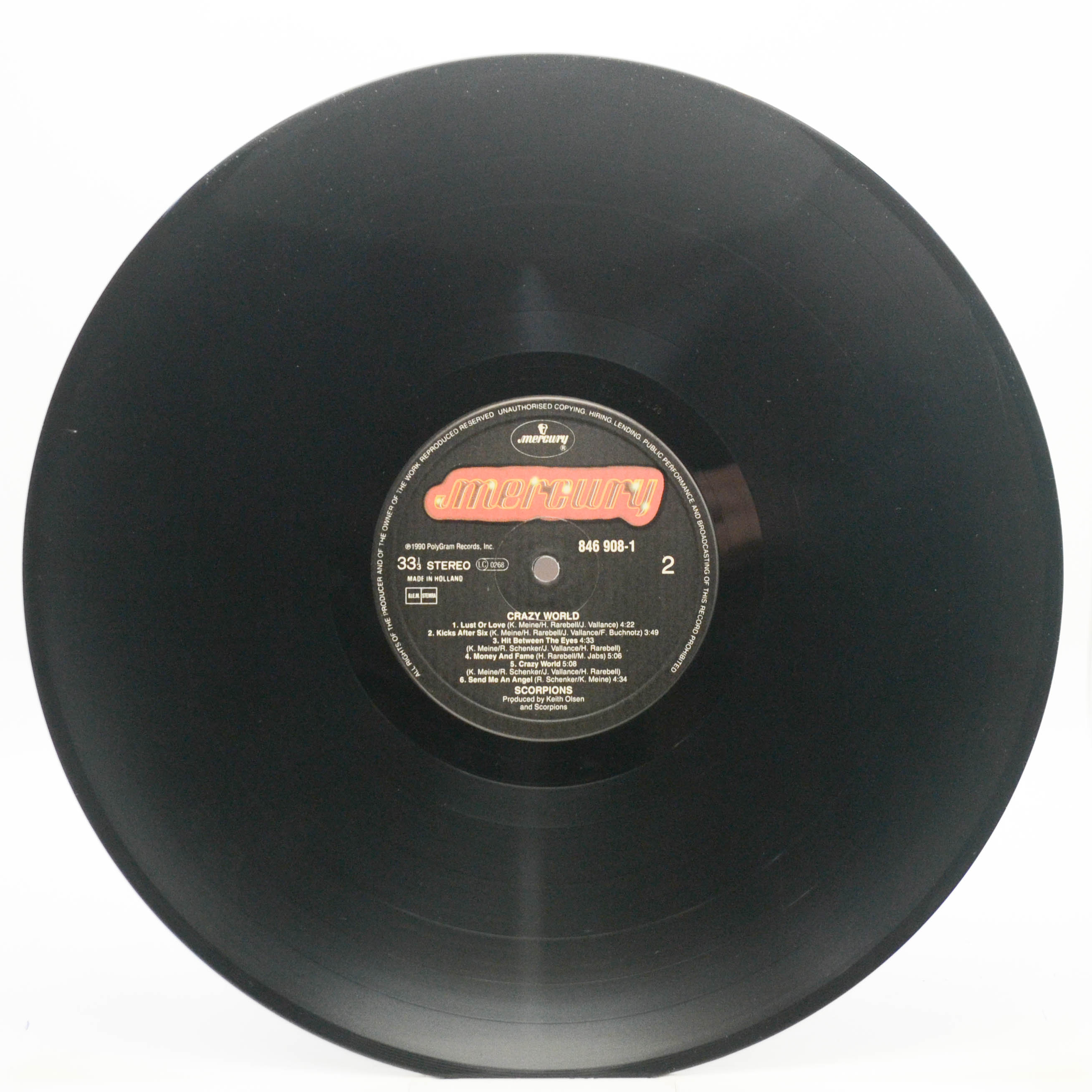 Scorpions — Crazy World, 1990