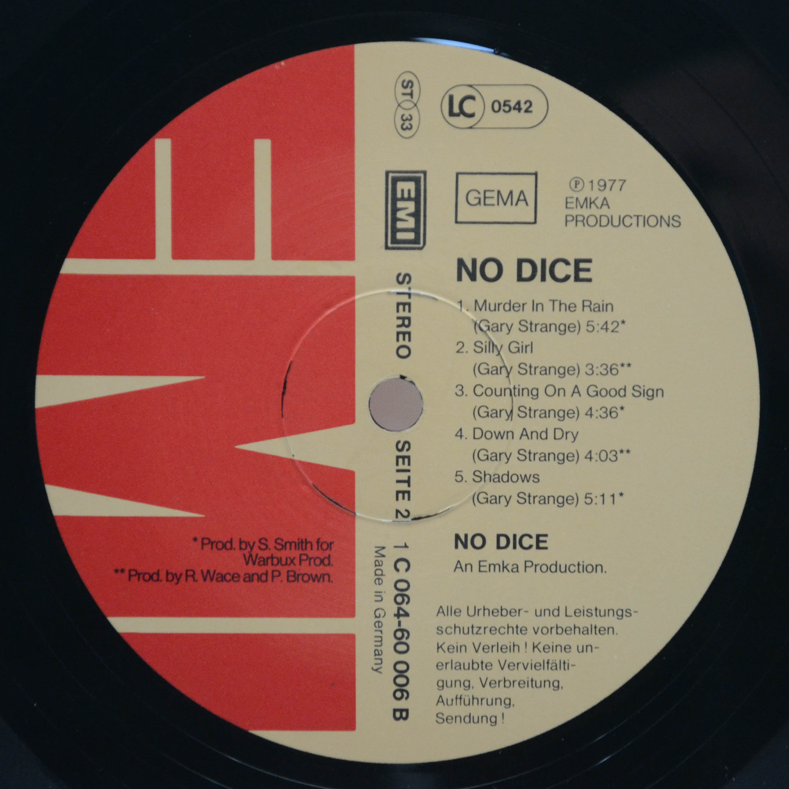 No Dice — No Dice, 1977