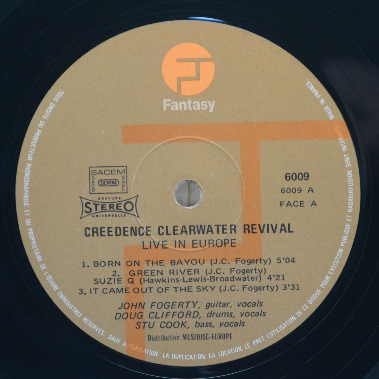 Creedence Clearwater Revival — Live In Europe, 1973